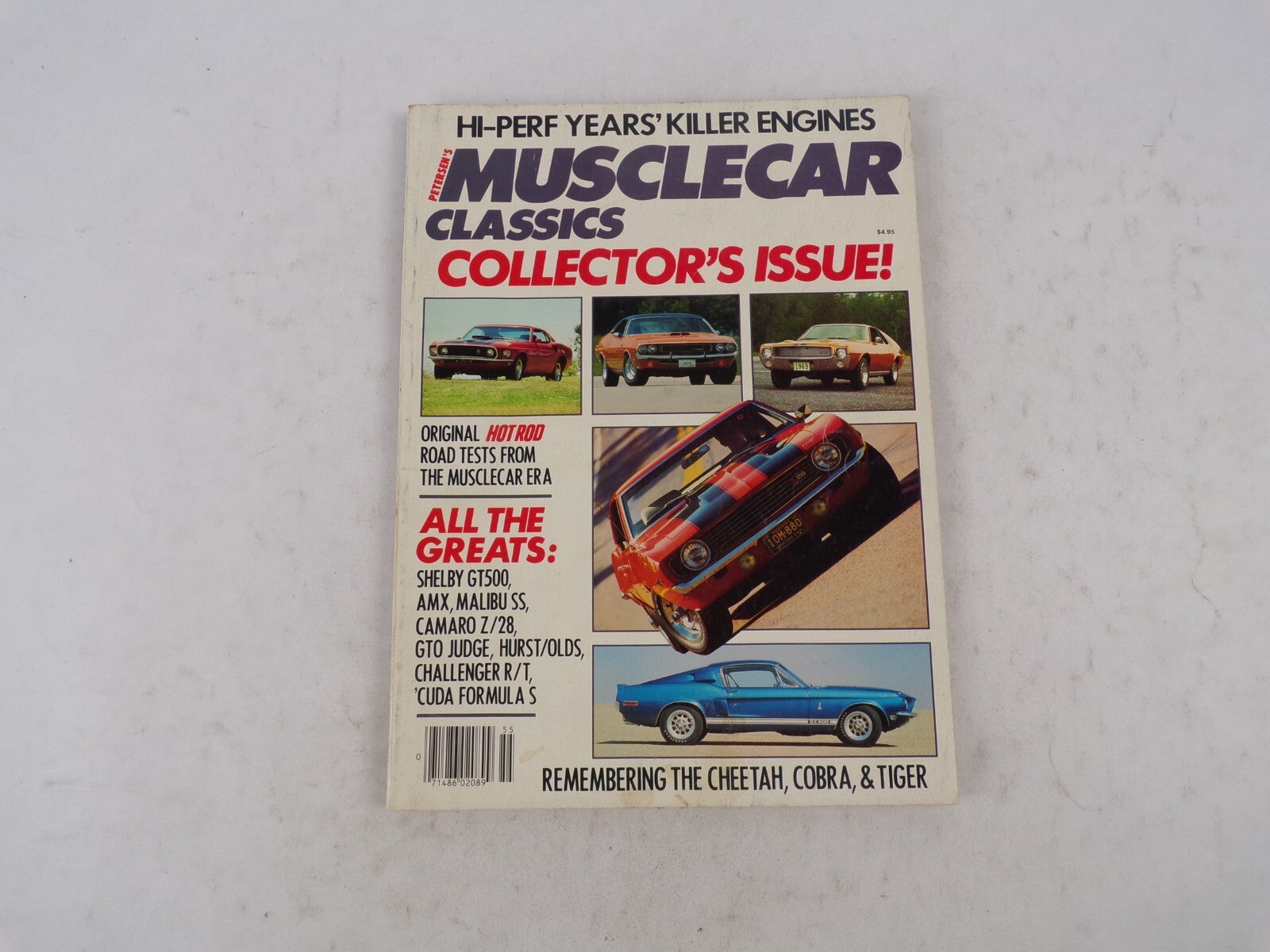 October 1993 Muscle Car Hi-perf Years' Killer Engines Classics Collector's Issue