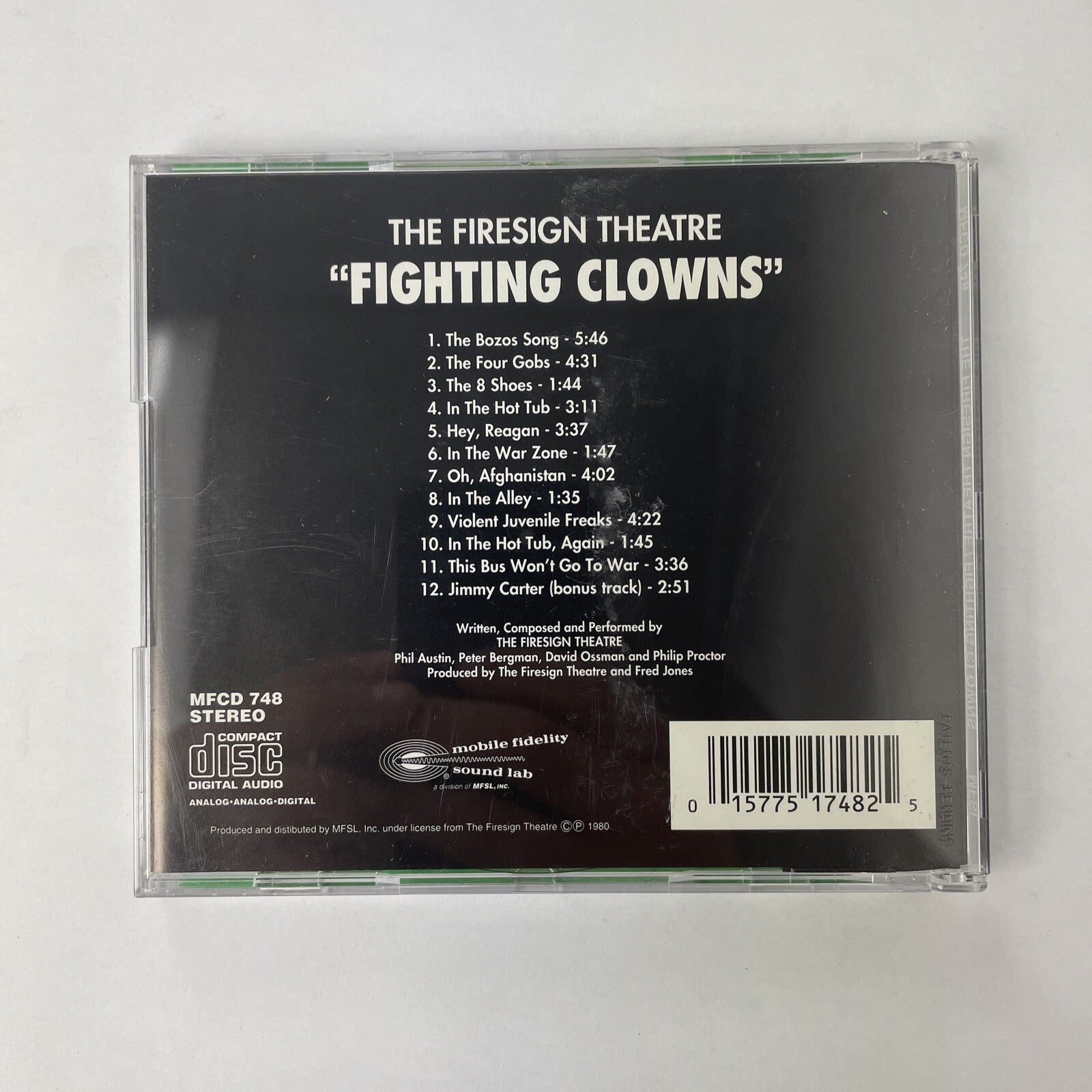 The Firesign Theatre - Fighting Clowns CD #23