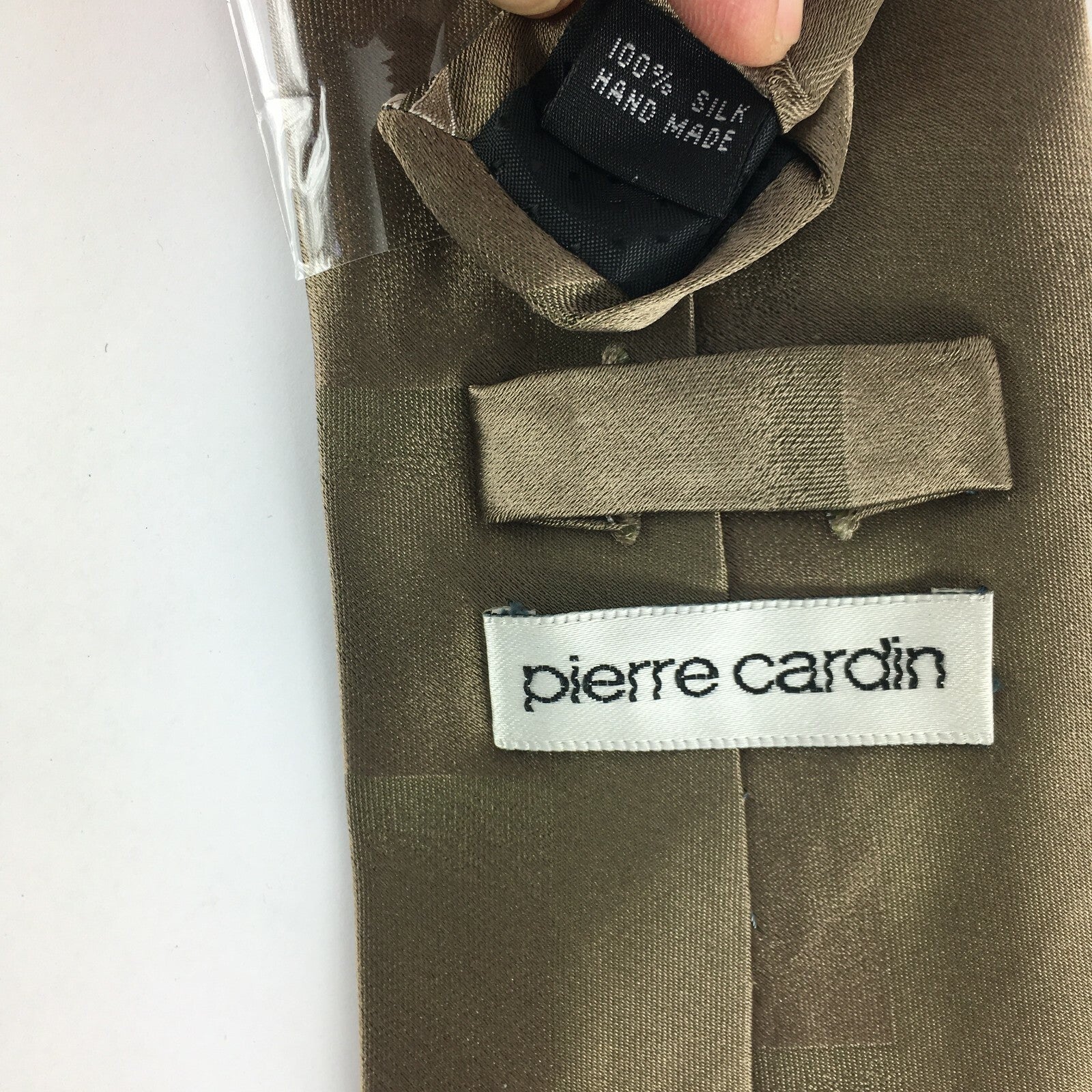 Genuine Pierre Cardin 100%Silk Handmade Stylish Formal/Casual Tie Multi Coloured