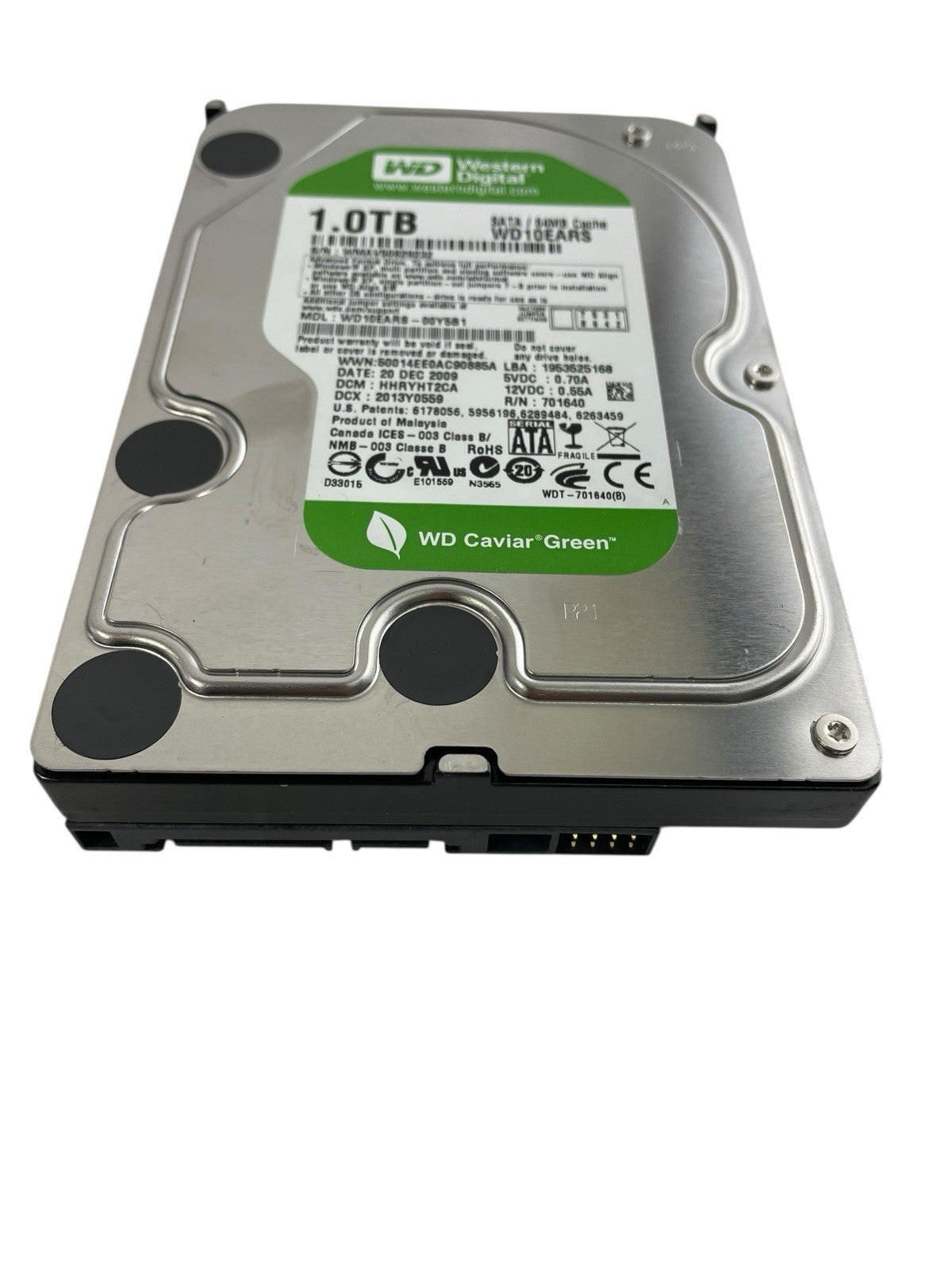 Western Digital 1TB HDD Hard Drive SATA Desktop 3.5" WD10EARS