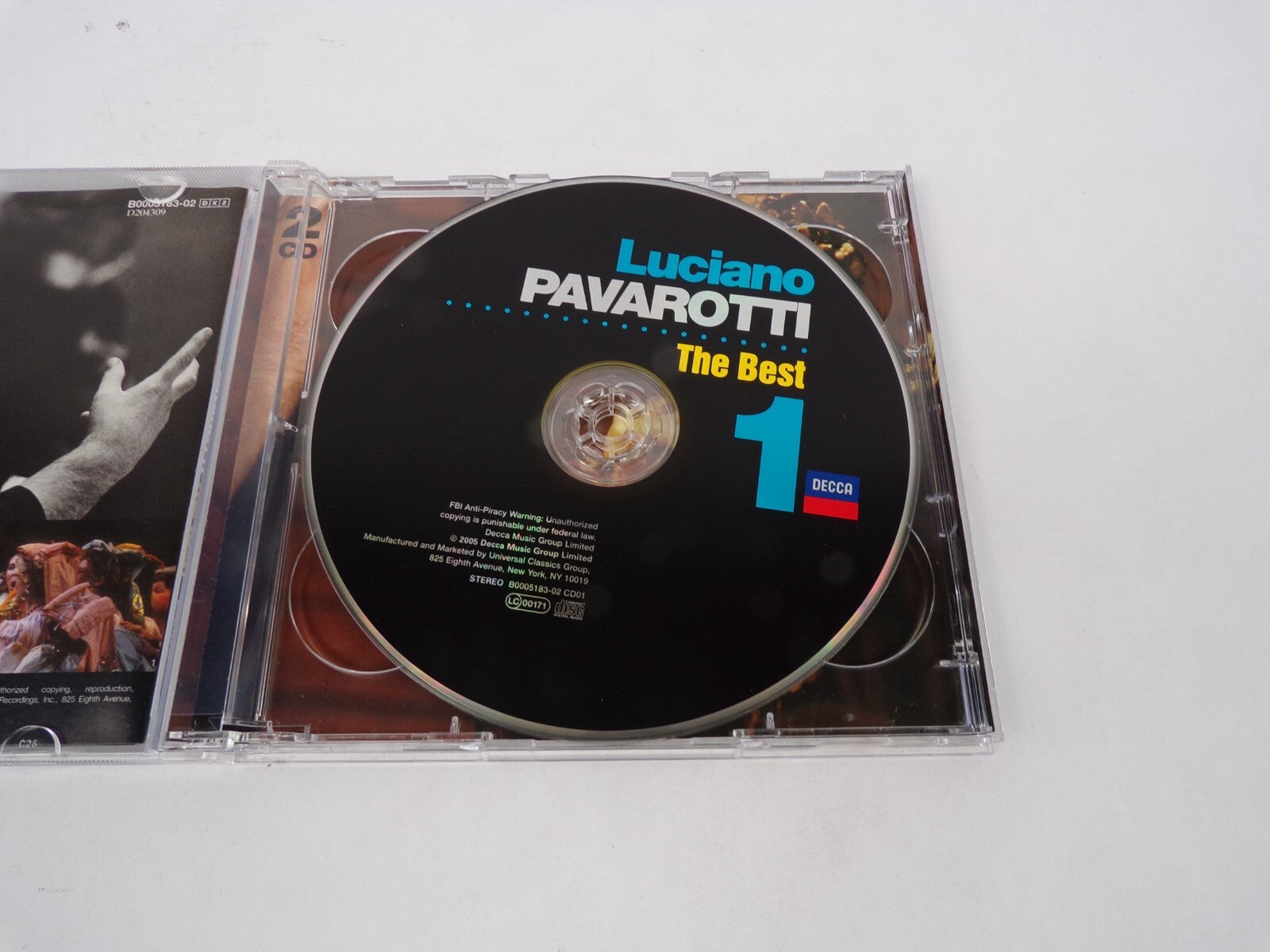Luciano Pavarotti La Donna & Mobile Una Frutiva Lagrima Recondita Armonia CD#67