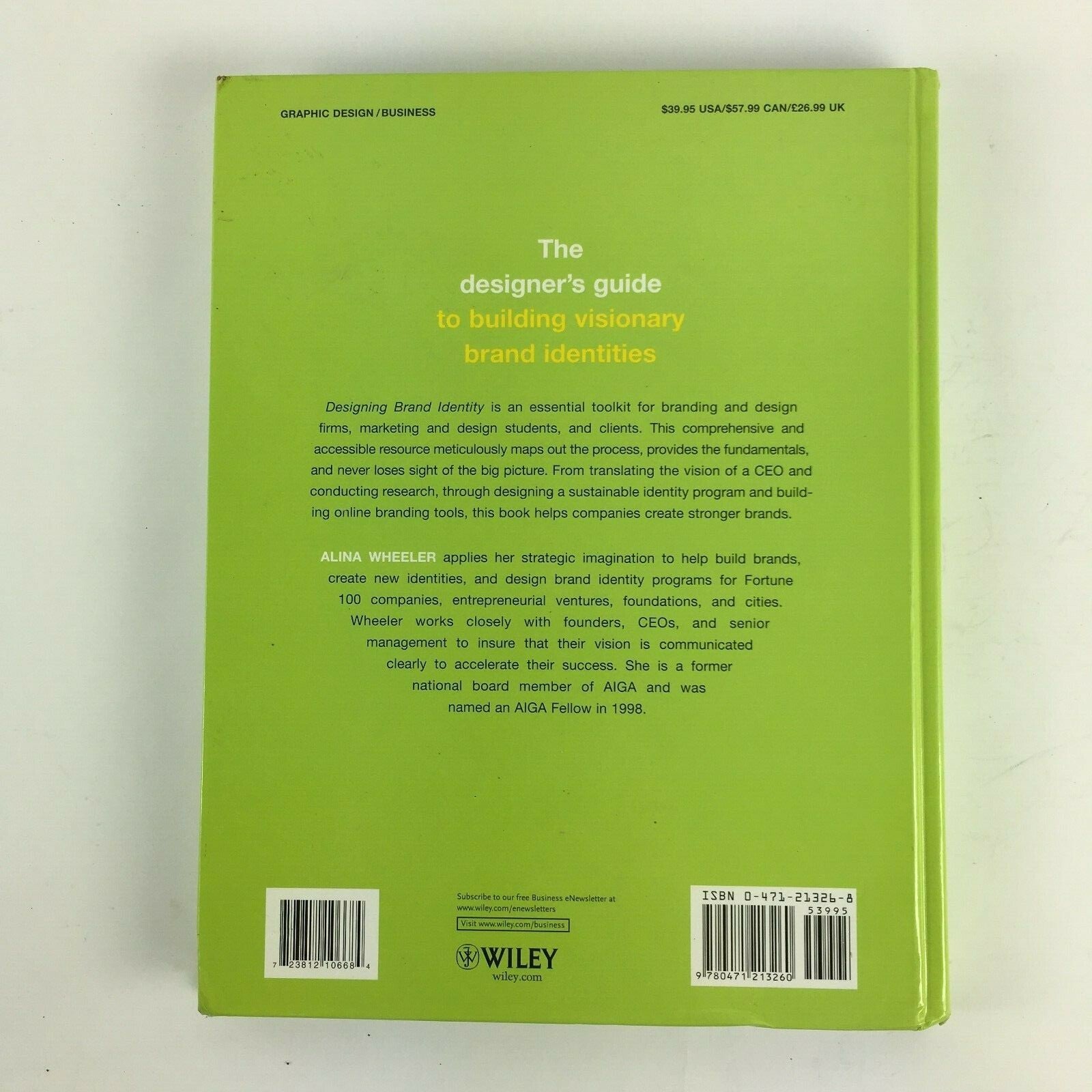 AlinaWheeler Designing Brand Identity Guide to Creating Building Maintain Brands