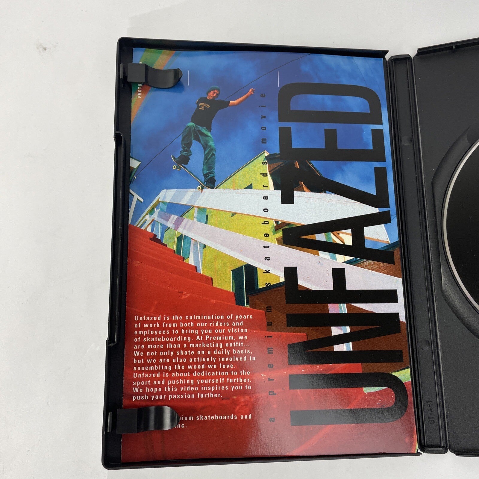 Unfazed A Premium Skateboards Movie DVD featuring Josh Evin, Dayne Brummet, Max Dufour, and the Premium Skateboards team.