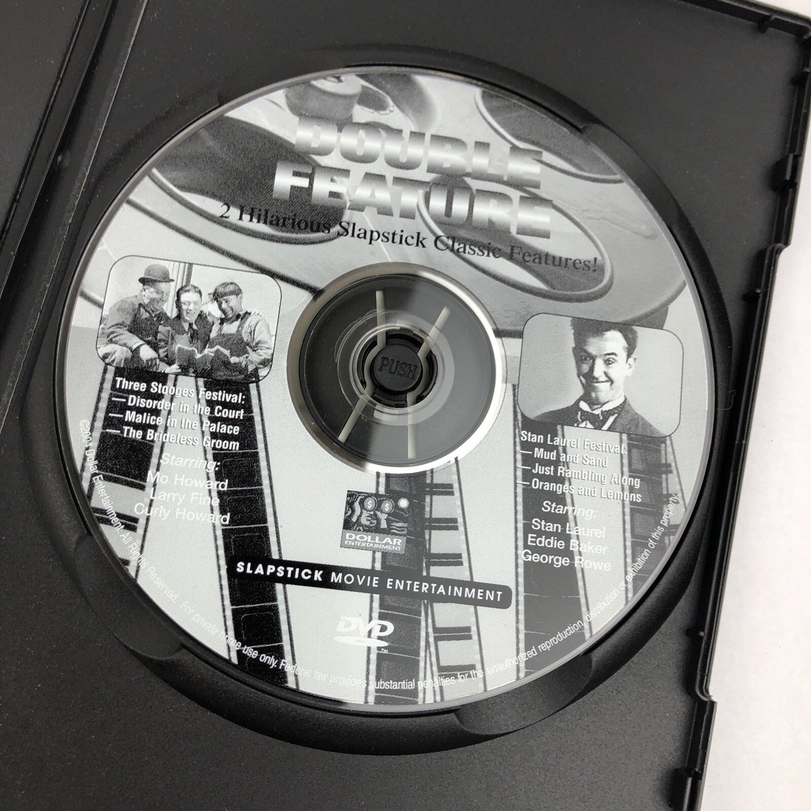 Three Stooges Festival / Stan Laurel Festival Double Feature DVD Classics