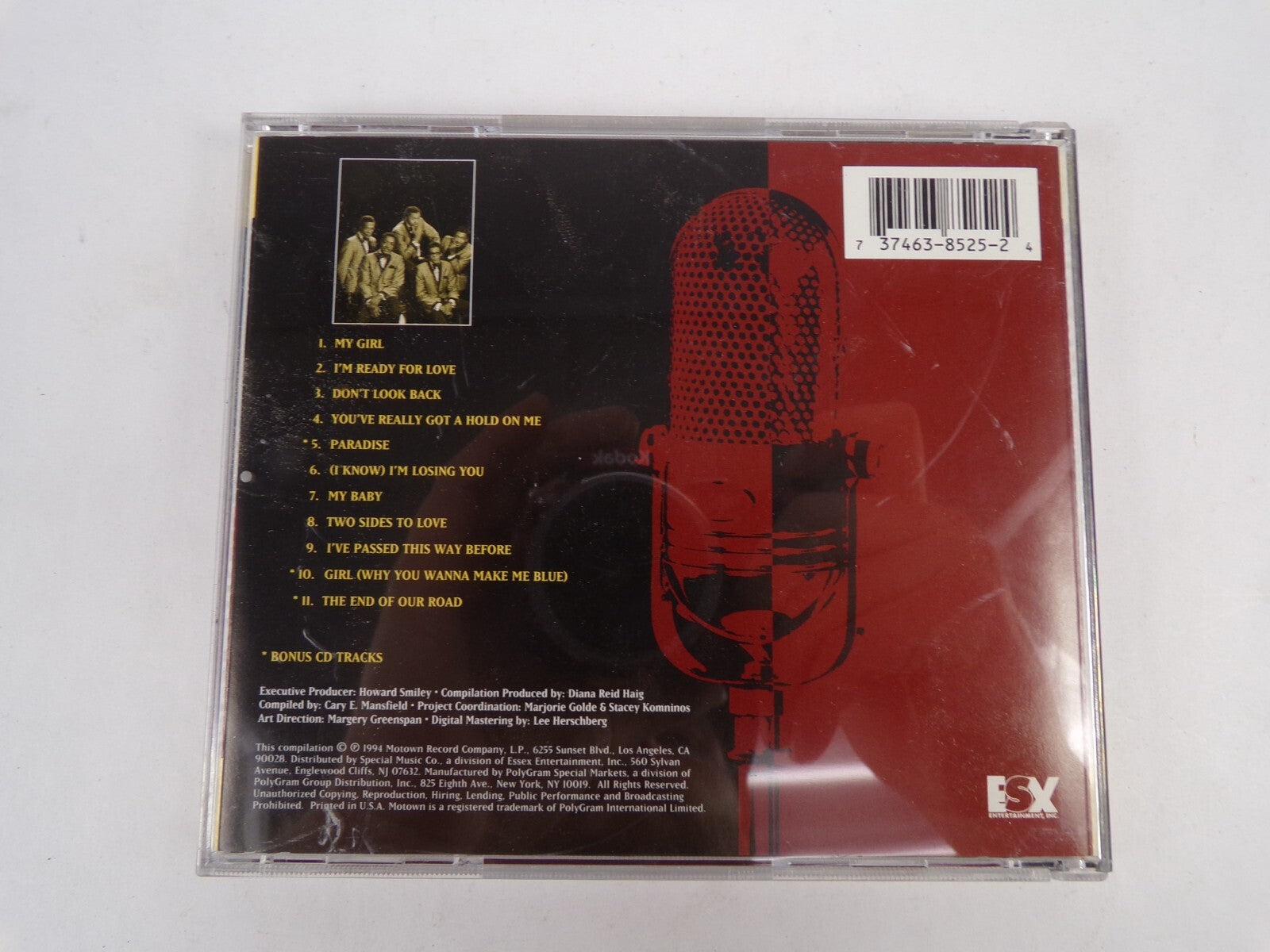 Motown Legends The Temptations CD #11