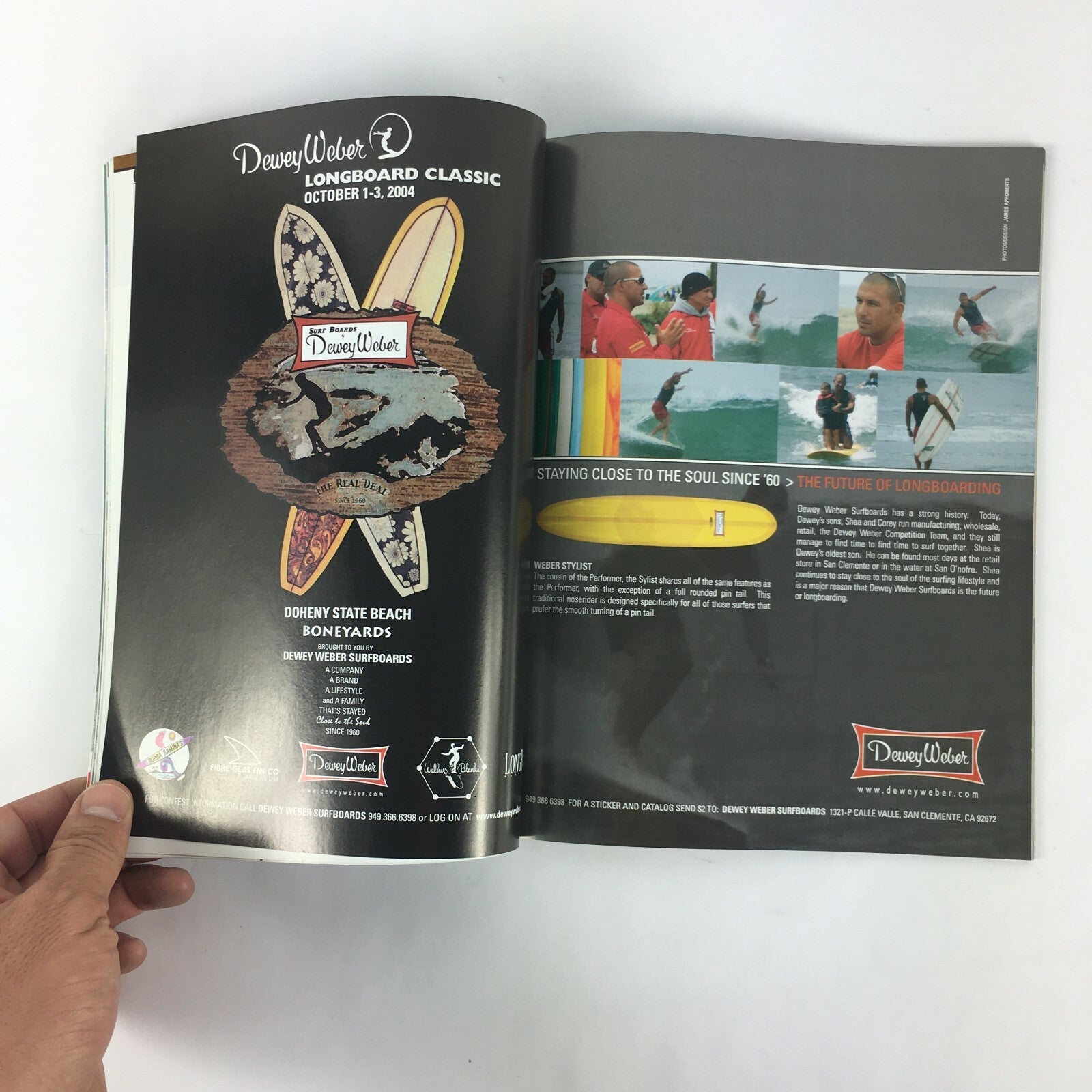October 2004 Longboard Magazine Southern California Sessions Malibu San Onofre