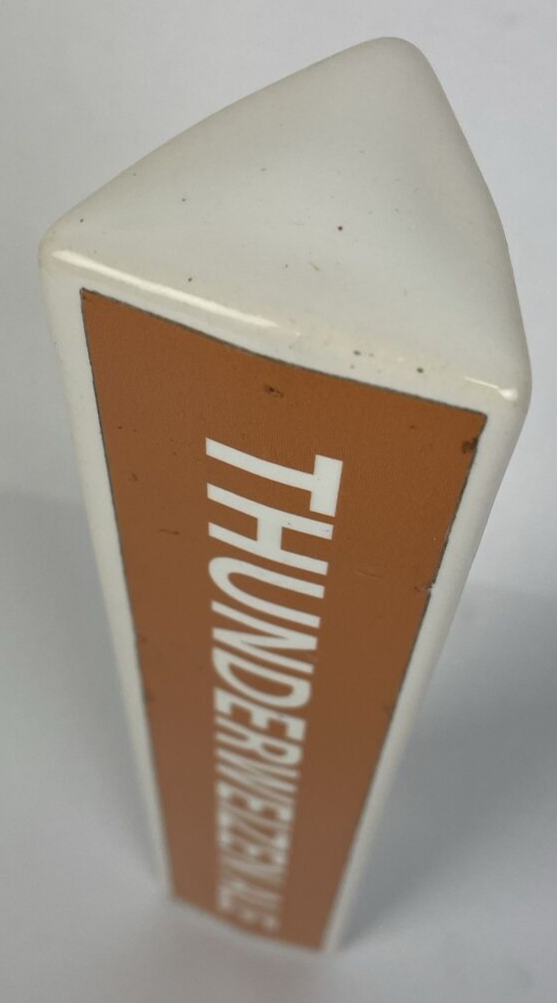 Beer Tap Handle Lightning Thunderweizen Ale Beer Tap Handle Man Cave Ceramic