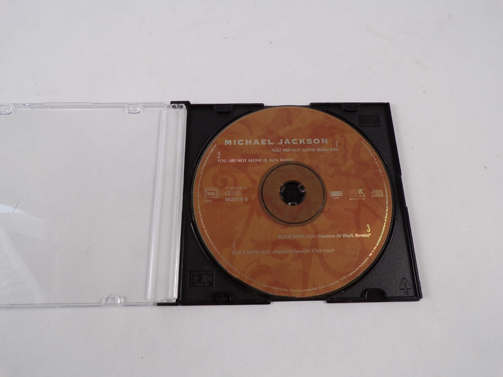 Michael Jackson You Are Not Alone (R. Kelly Remix ) Rock With You CD#5
