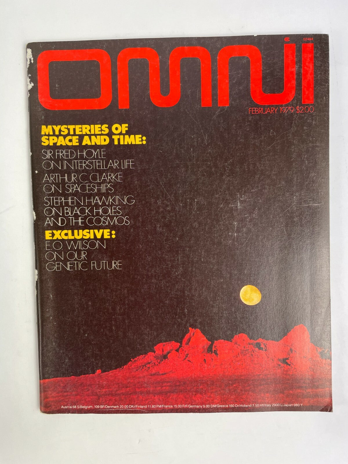 February 1979 Omni Magazine Mysteries Space And Time Exclusive Eo Wilson Genetic
