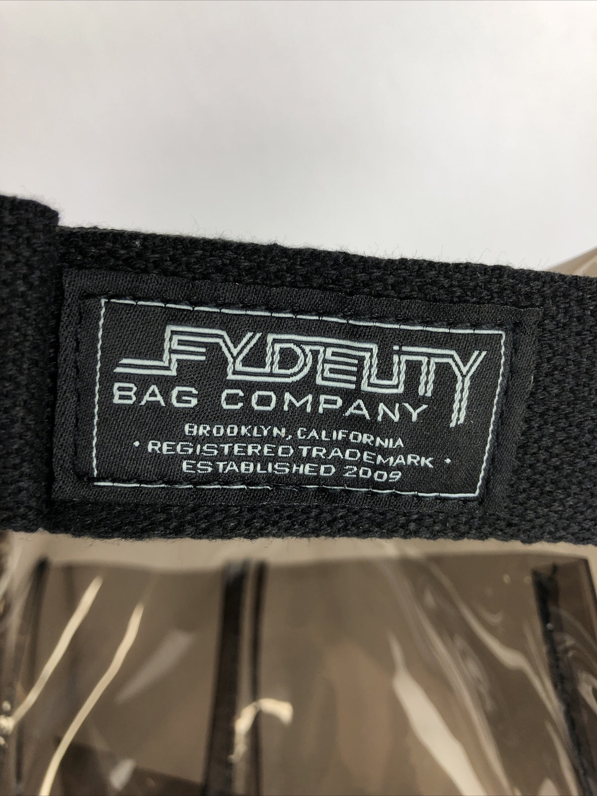 FYDELITY Clear Smoke Acrylic Fanny Pack Belt Bag Crossbody Convertible NEW