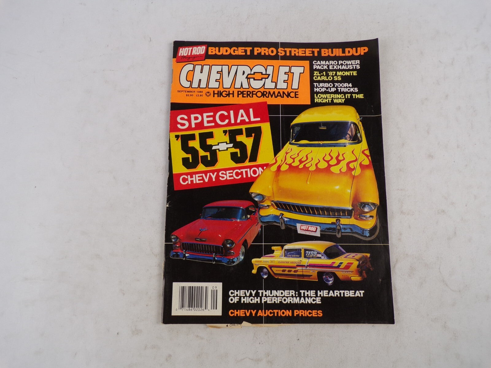 September 1988 Chevrolet High Performance Budget Pro Street Buildup Camaro Power