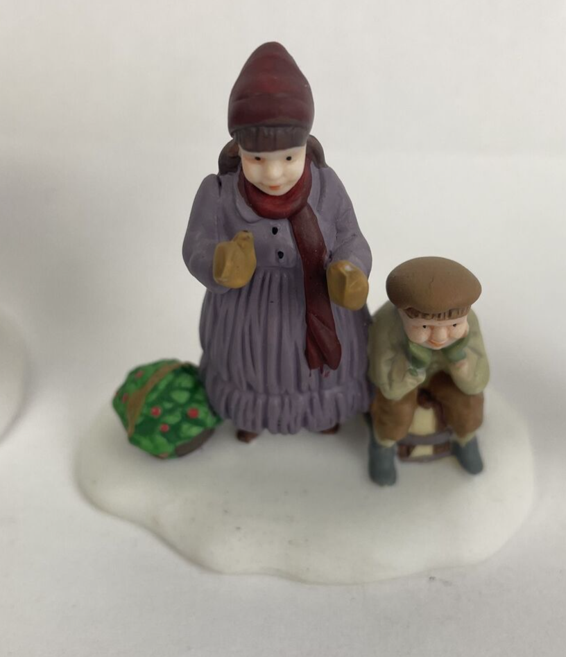 Dept 56 Heritage Village Collection THE OLD PUPPETEER 3 Figures 5802-5 IN Box