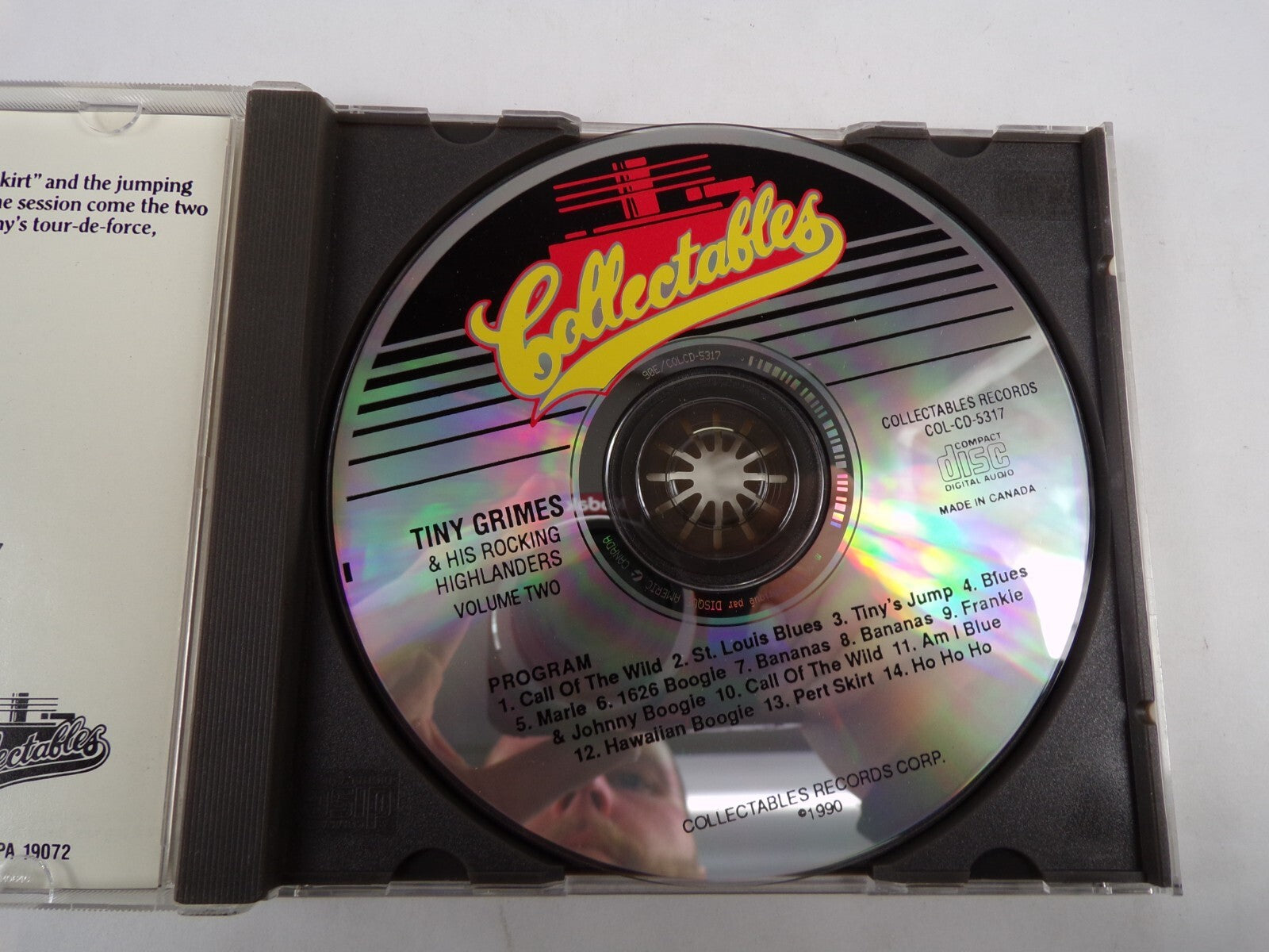 Tiny Grimes & His Rocking Highlanders Call Of The Will CD#59