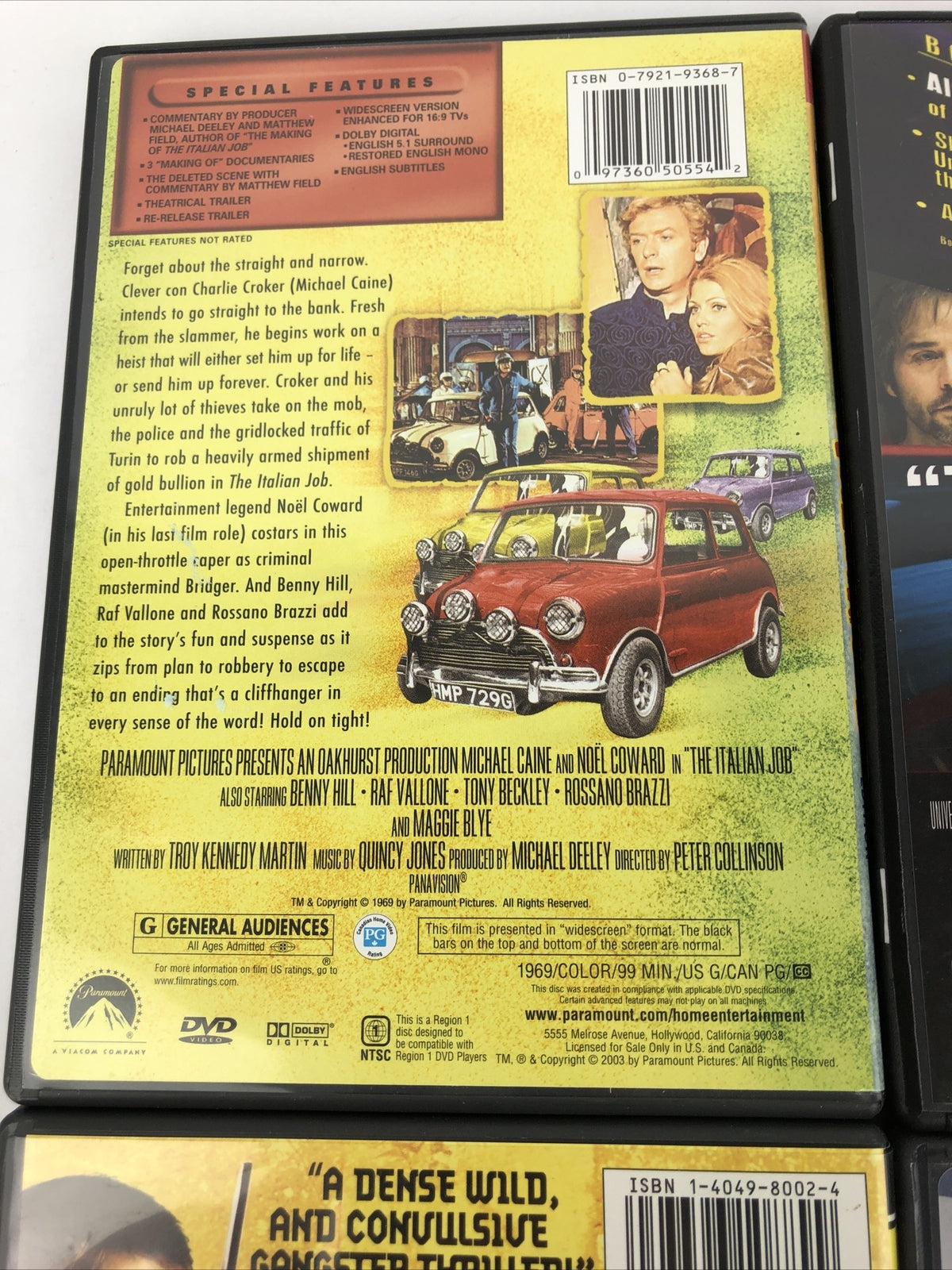 4 x Awesome Action Movies Smokin Aces, Layer Cake, The Bank Job, The Italian Job