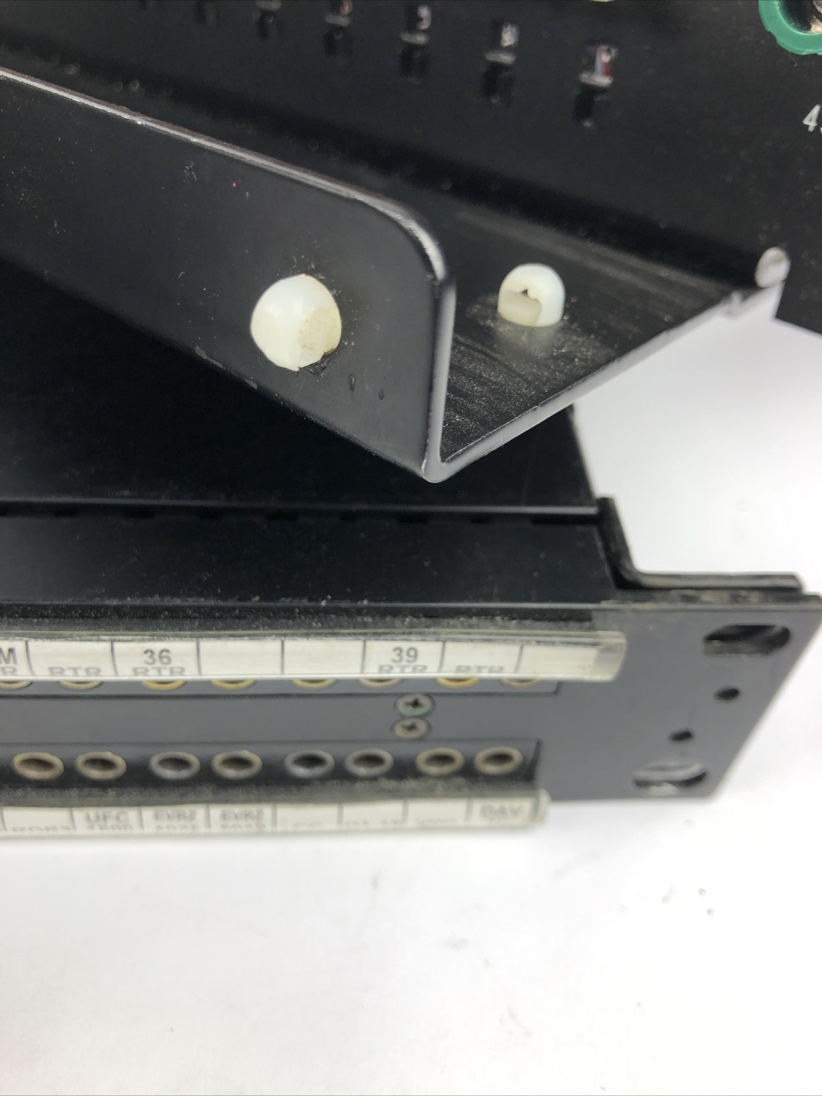 ADC 96 Bantam TT patchbay connected to ADC UP-96NMKII PPC RACKMOUNT PATCHBAY 4