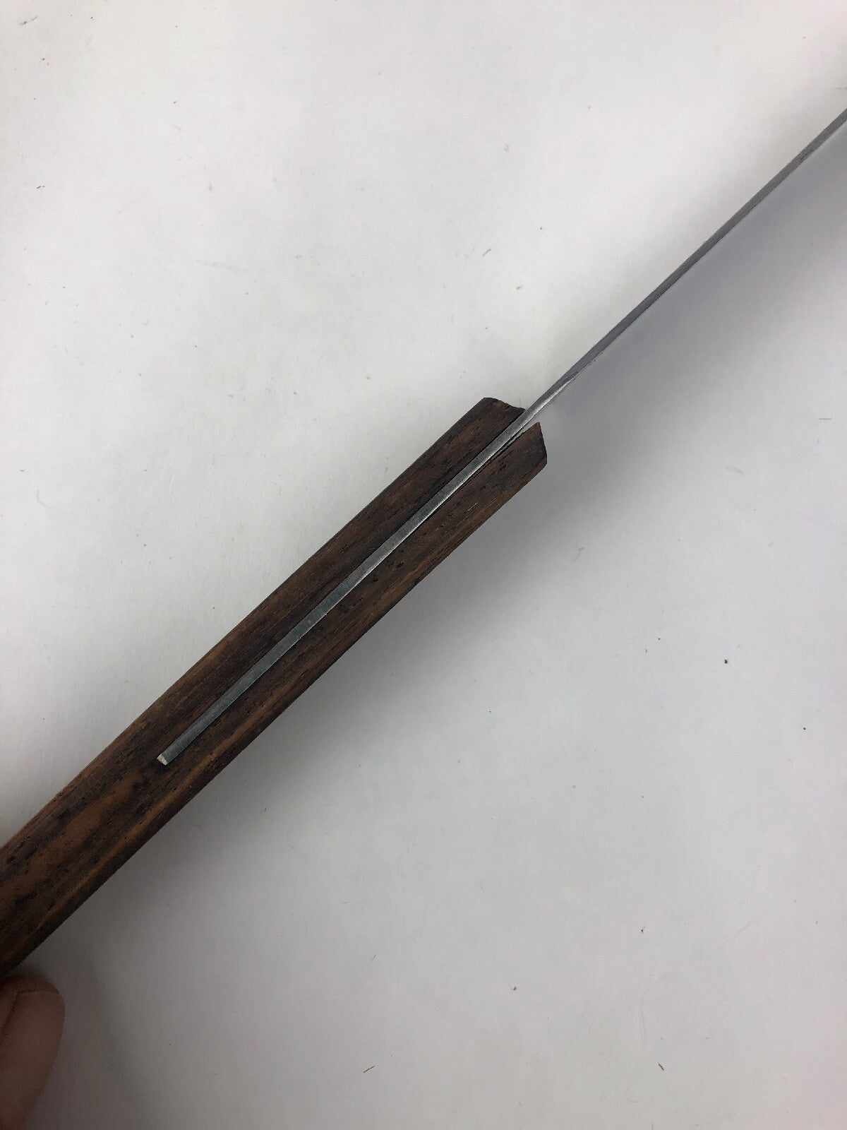 VERNCO Forked Tip Carving Knife / Serving Knife w/ 8” Blade ~ JAPAN