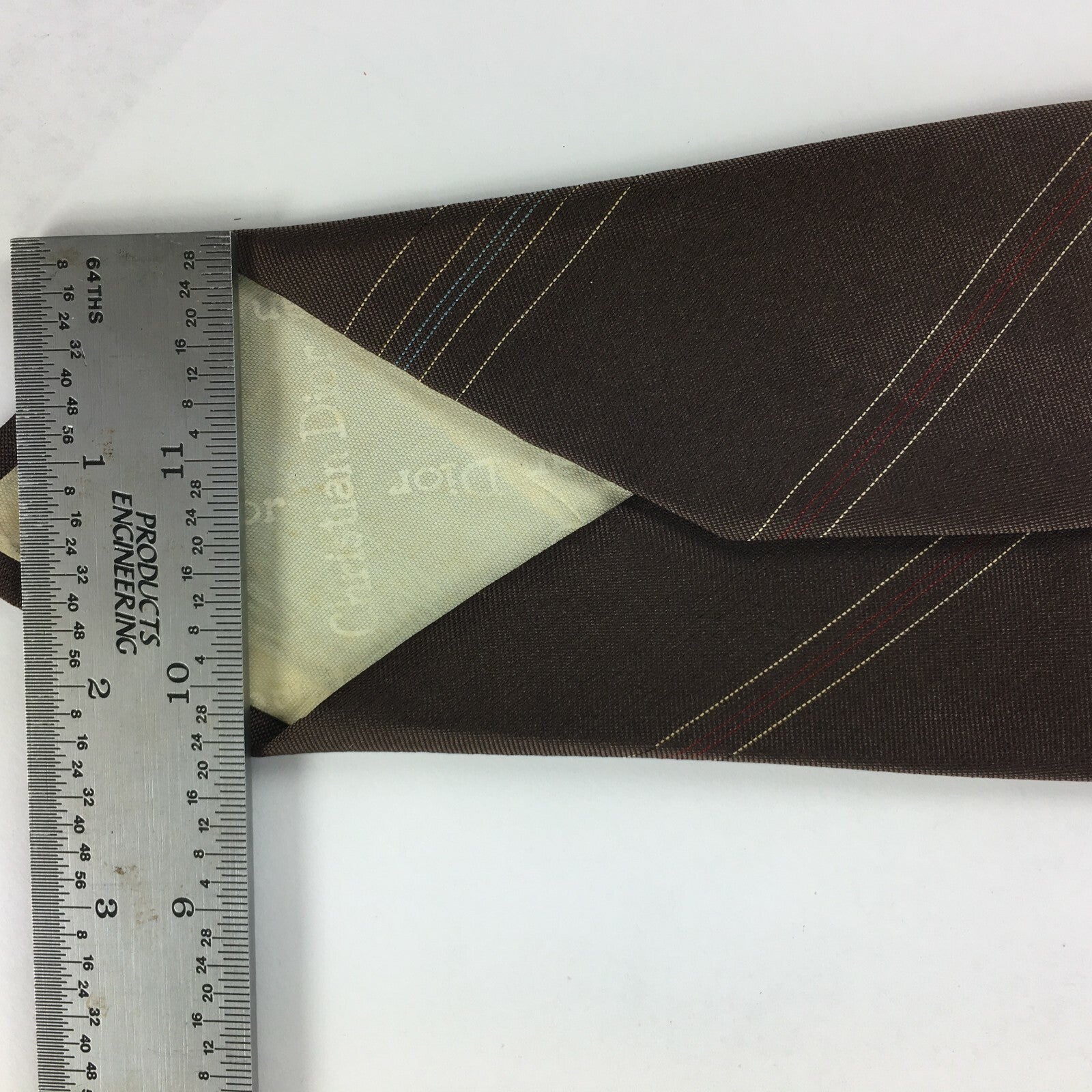 Genuine Christian Dior 100%Silk Handmade Stylish Formal/Casual Tie MultiColoured