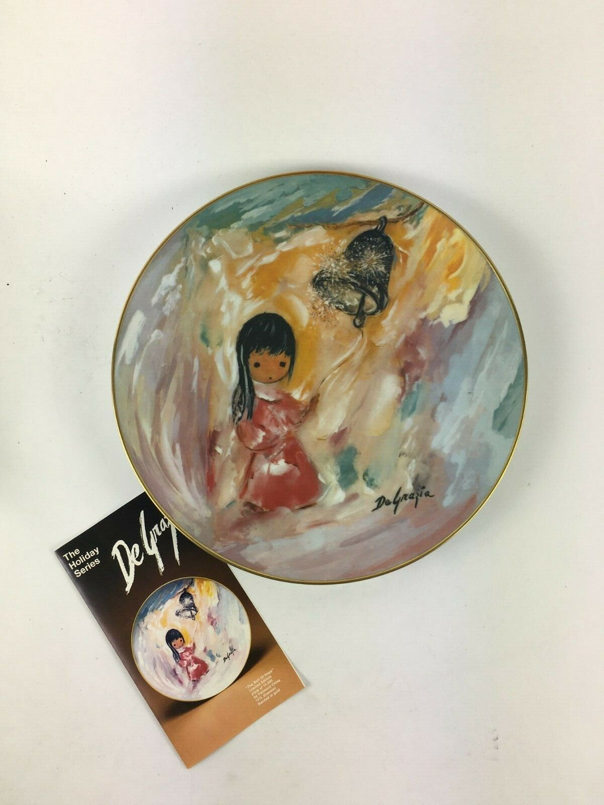 De Grazia Paints the holidays through his children Bell of Hope Limited Edition