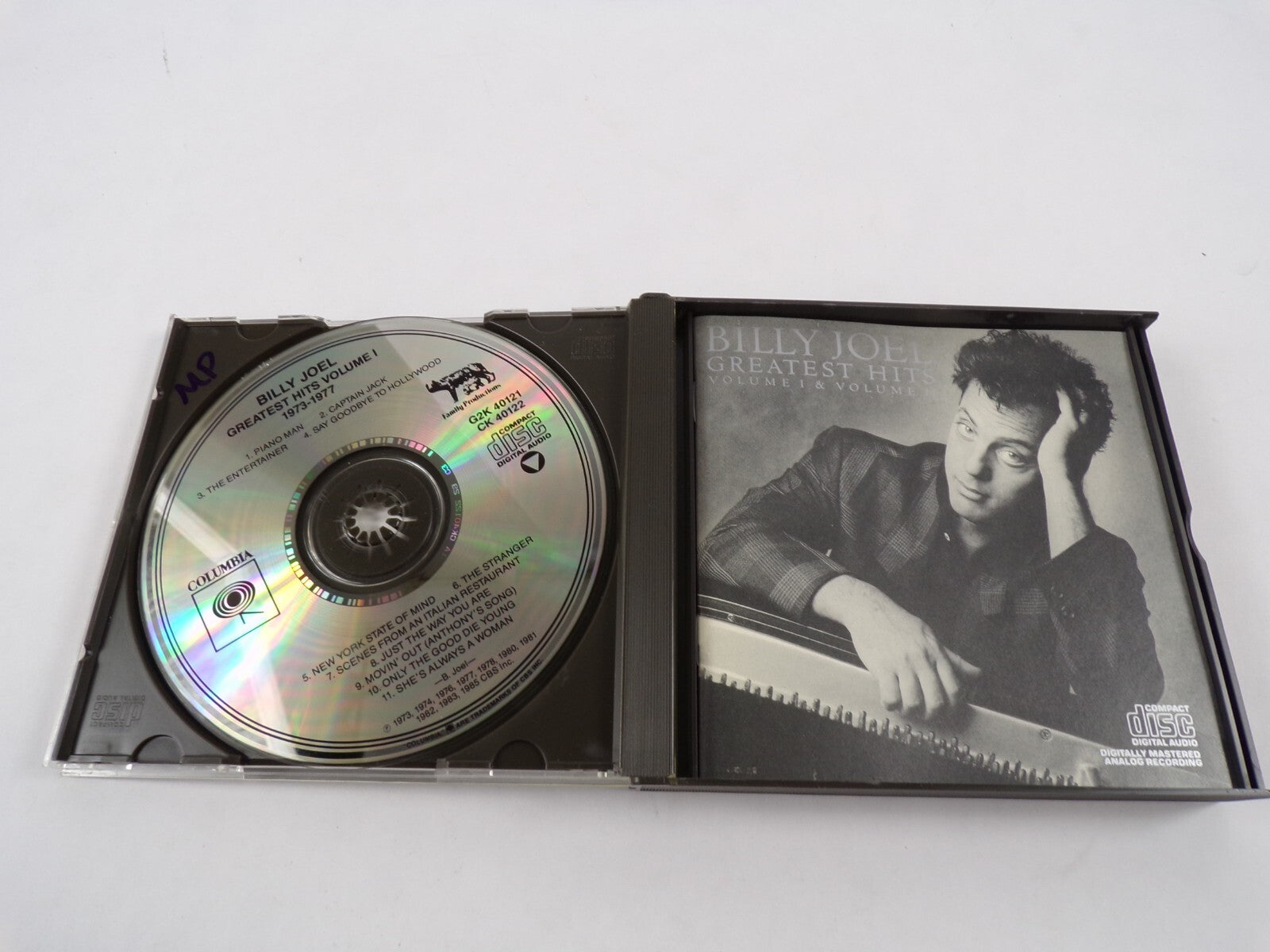 Billy Joel Greatest Hit Volume I & Volume Piano Man Captain Jack The Enter CD#45