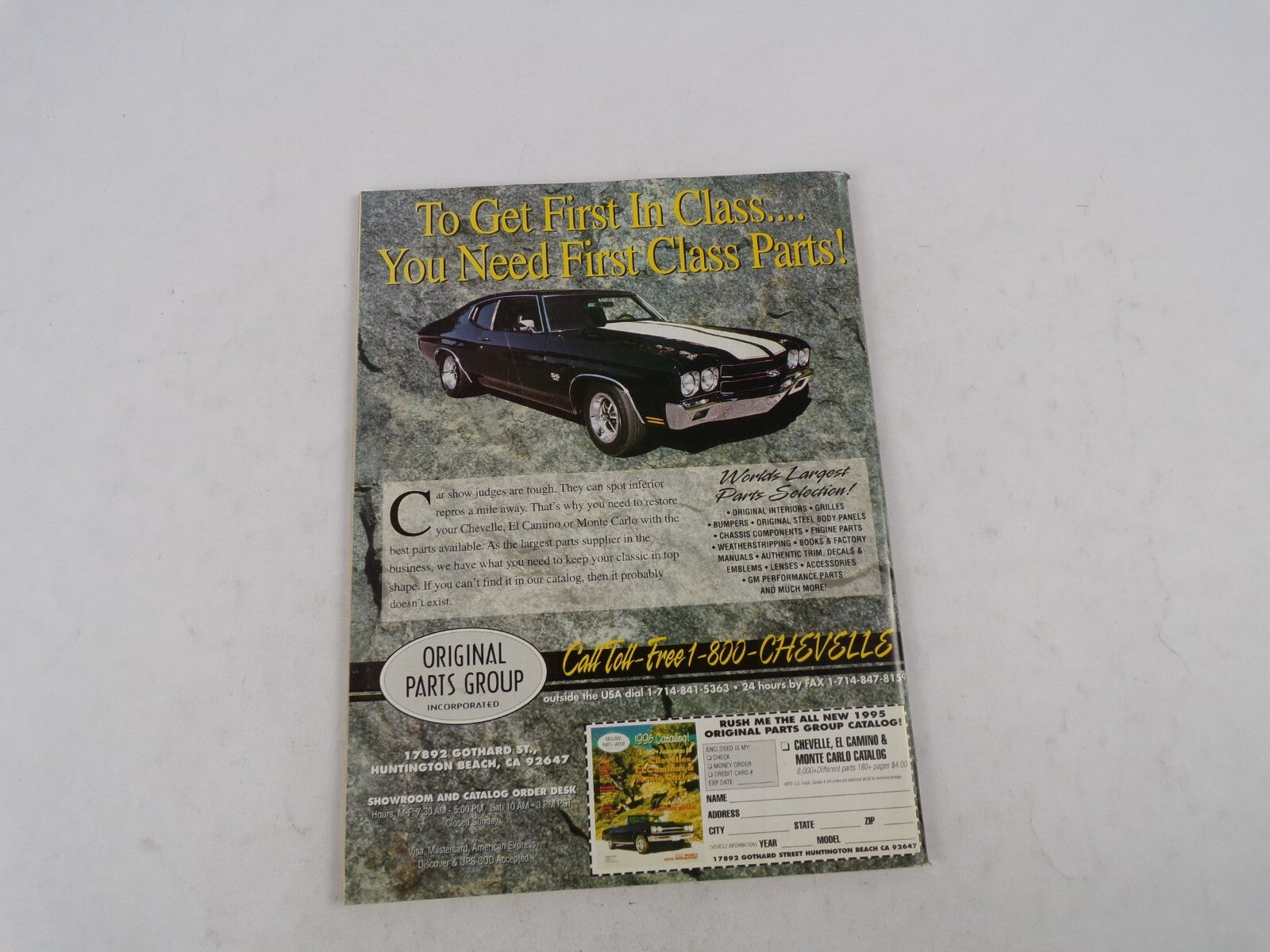 January 1996 Muscle Machines Magazine Color Me Wild! Super Chevy Trucks-Project