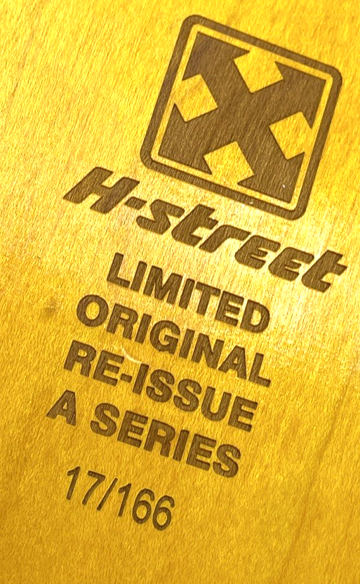 RON ALLEN "INSANE" RE-Issue Deck H-Street Skateboards Watson Laminates 17 / 166