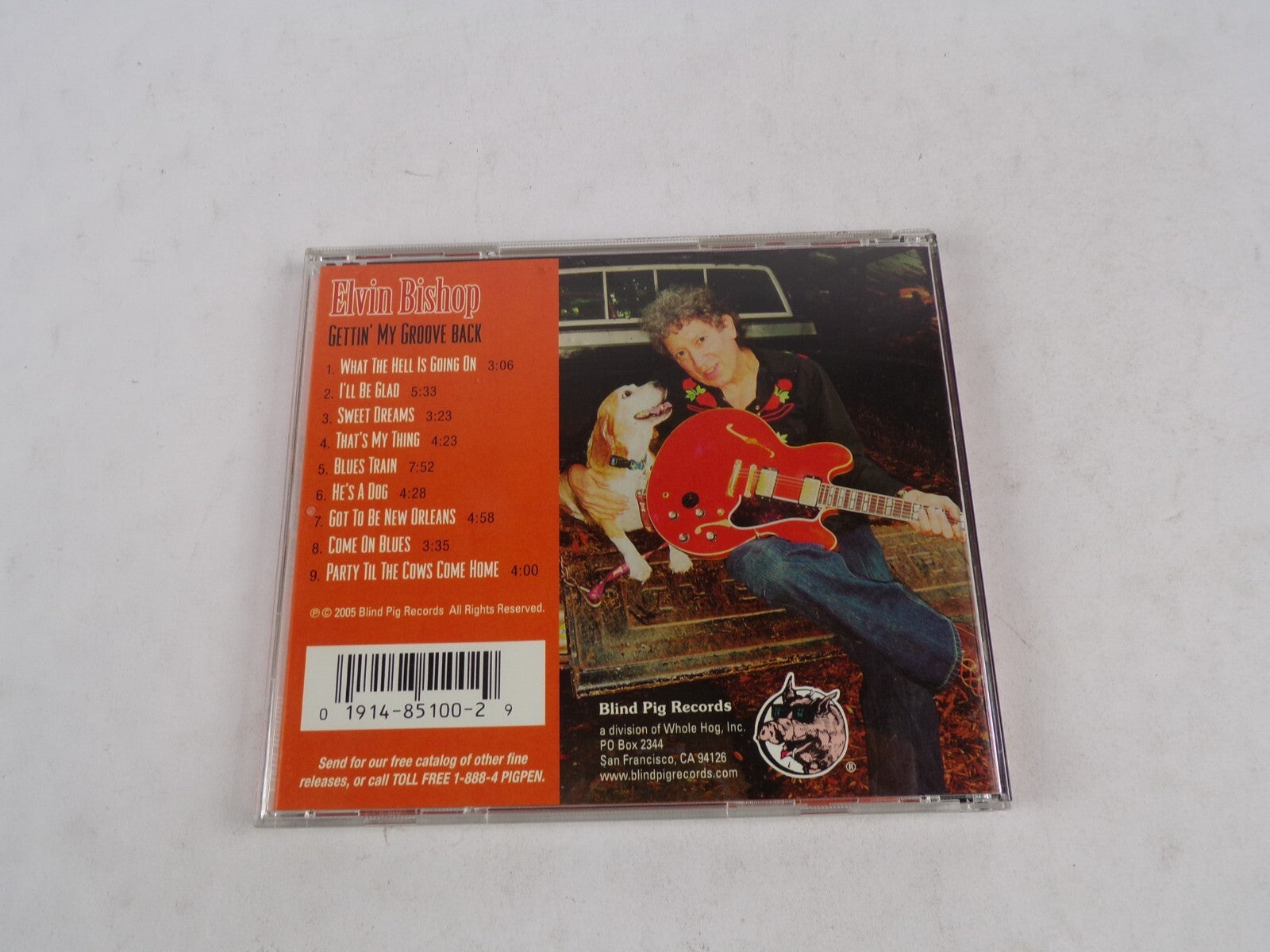 Elvin Bishop Gettin' My Groove Back What The Hell Is Going On I'll Be Glad CD#53