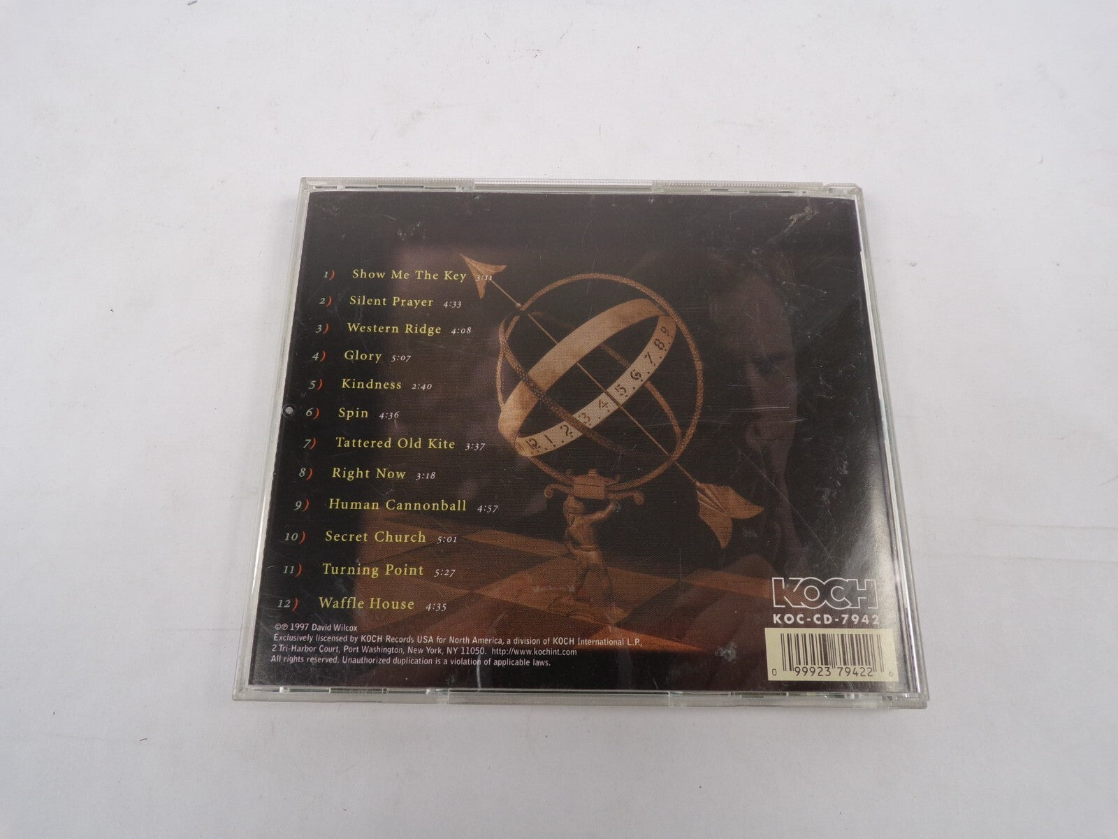David Wilcox Silent Prayer Western Ridge Glory Kindness Spin Right Now CD#30