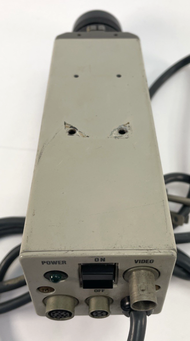 HITACHI KP-113 CCD Camera ALL SOLID STATE CAMERA G1 2.5mm 1:1.4 Vintage Japan