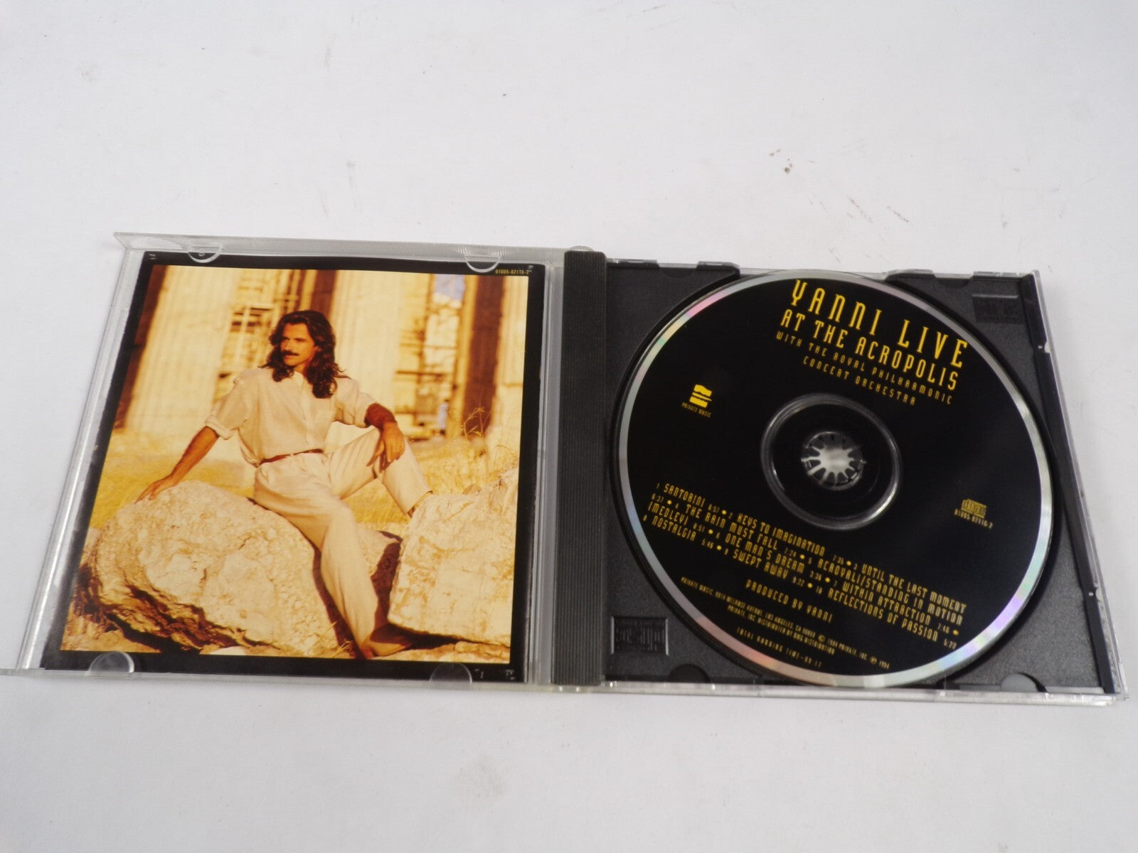 Yanni Live At The Acropolis With The Royal Philharmonic Concert Orchestrr CD#39