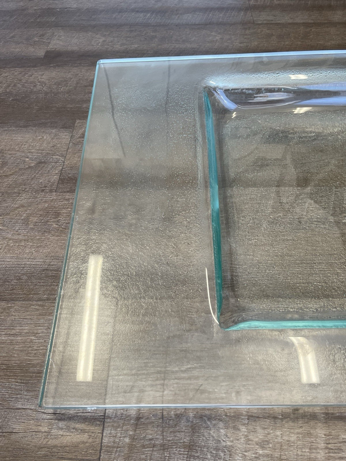 Hectarus Rectangle Glass Sink Bathroom Model 1836-800 35.75" x 21.25" x 3/4"