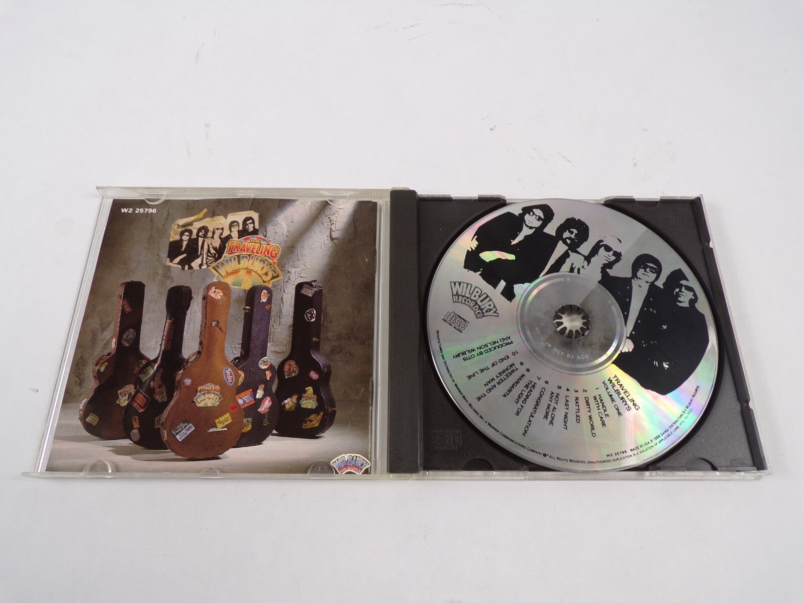 Traveling Wilburys Handle With Care Dirty World Margarita Last Night CD#47