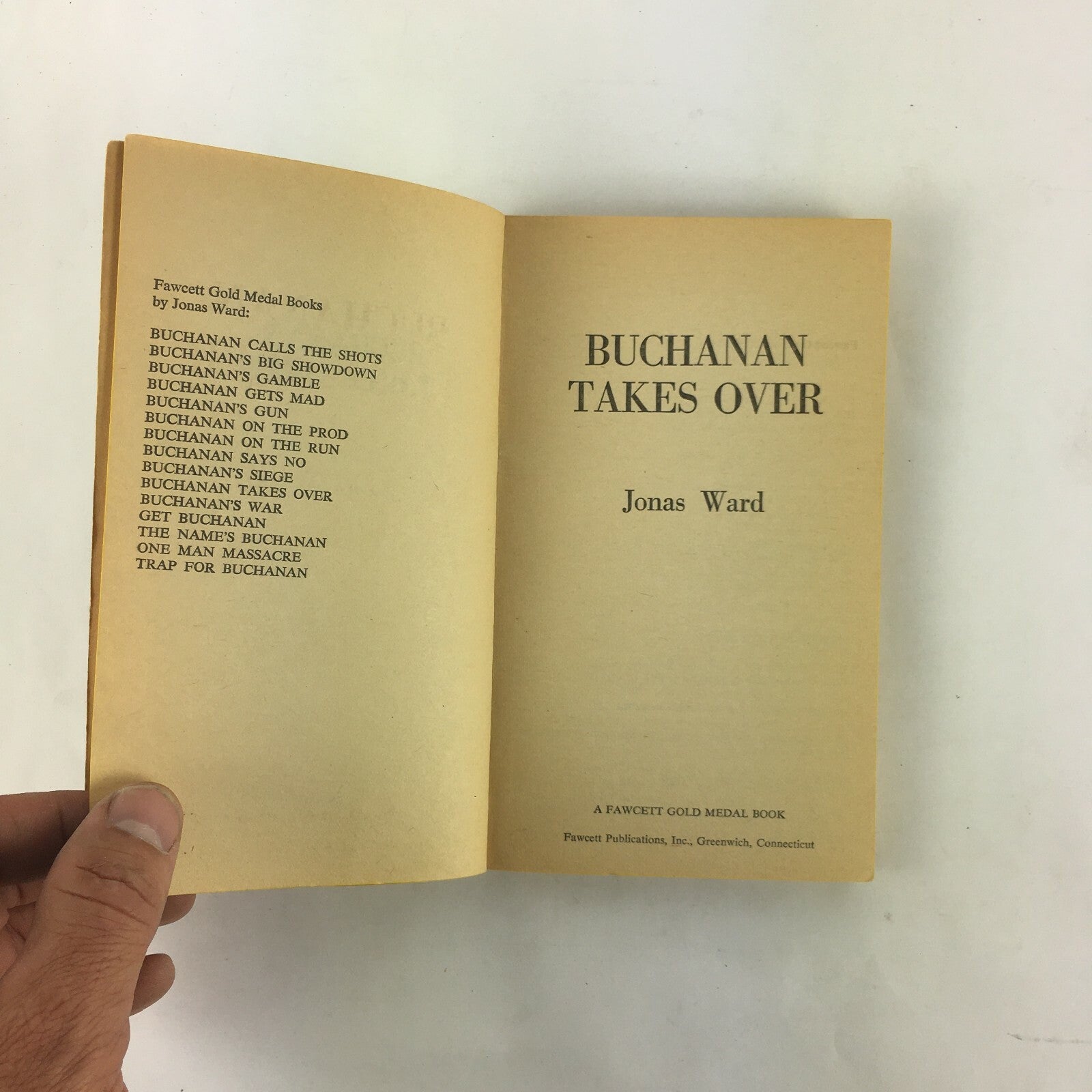 Buchanan Takes Over by Jonas Ward
