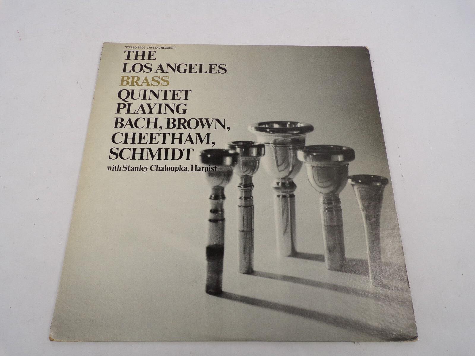 The Los Angeles Brass Quintet Playing Bach, Brown, Cheetham, Schidt With Stanley
