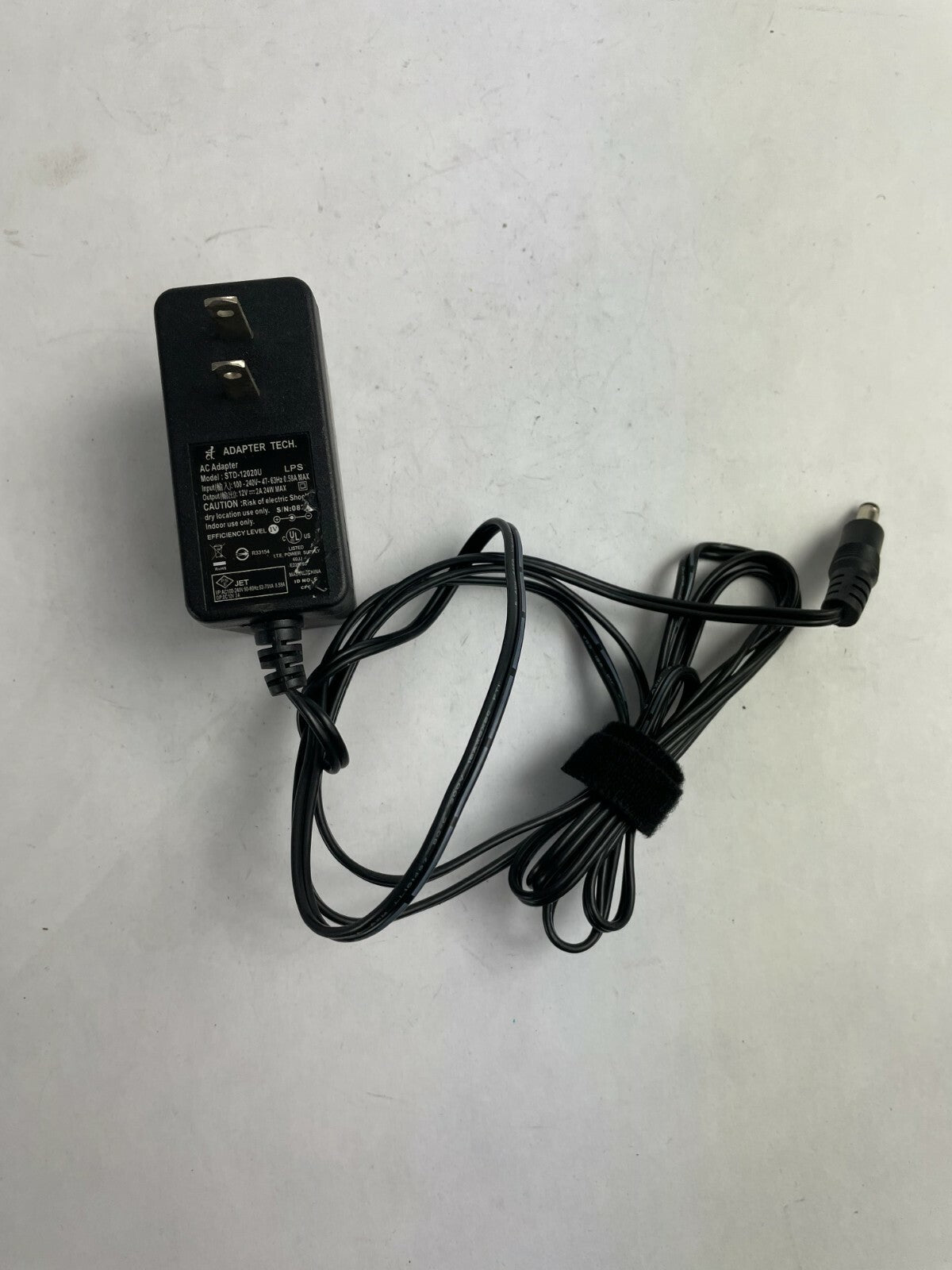 Genuine Ac Adapter STD-12020U Output 12 V 2 A Power Supply Adapter A77