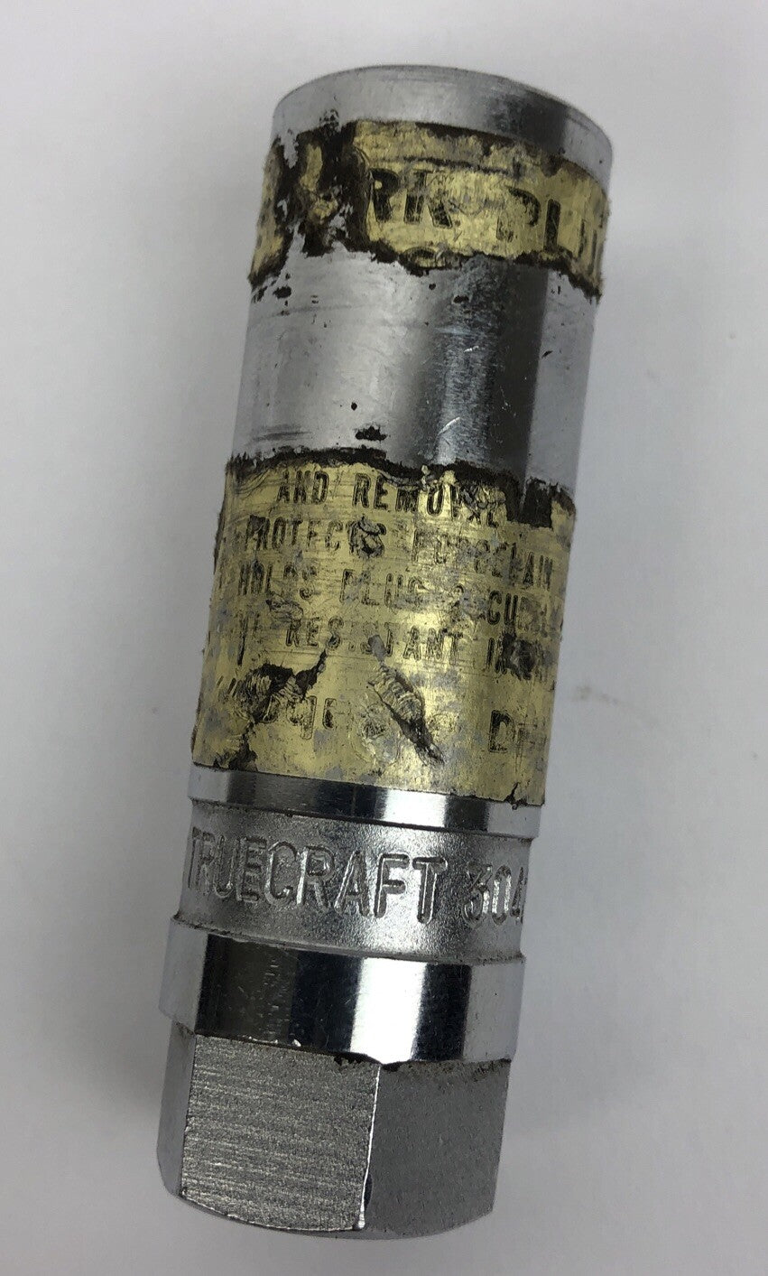 Truecraft Tools 5/8 Spark Plug Socket 30420 Chrome Vanadium Japan 3/8 Drive