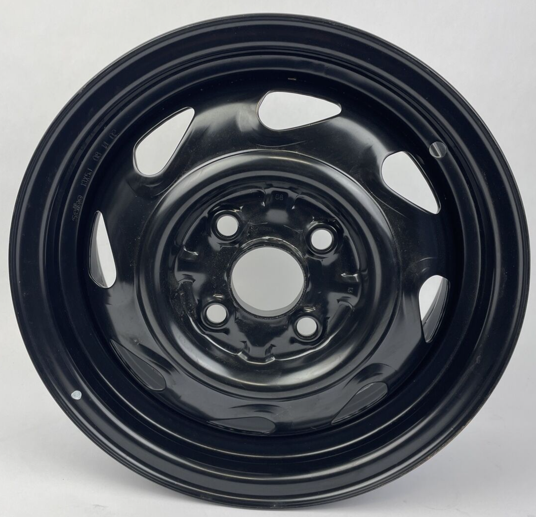 Steel Wheel Rim selbo 13X5J Original Suitable for Kia Motors Rio 2000 2005 Black