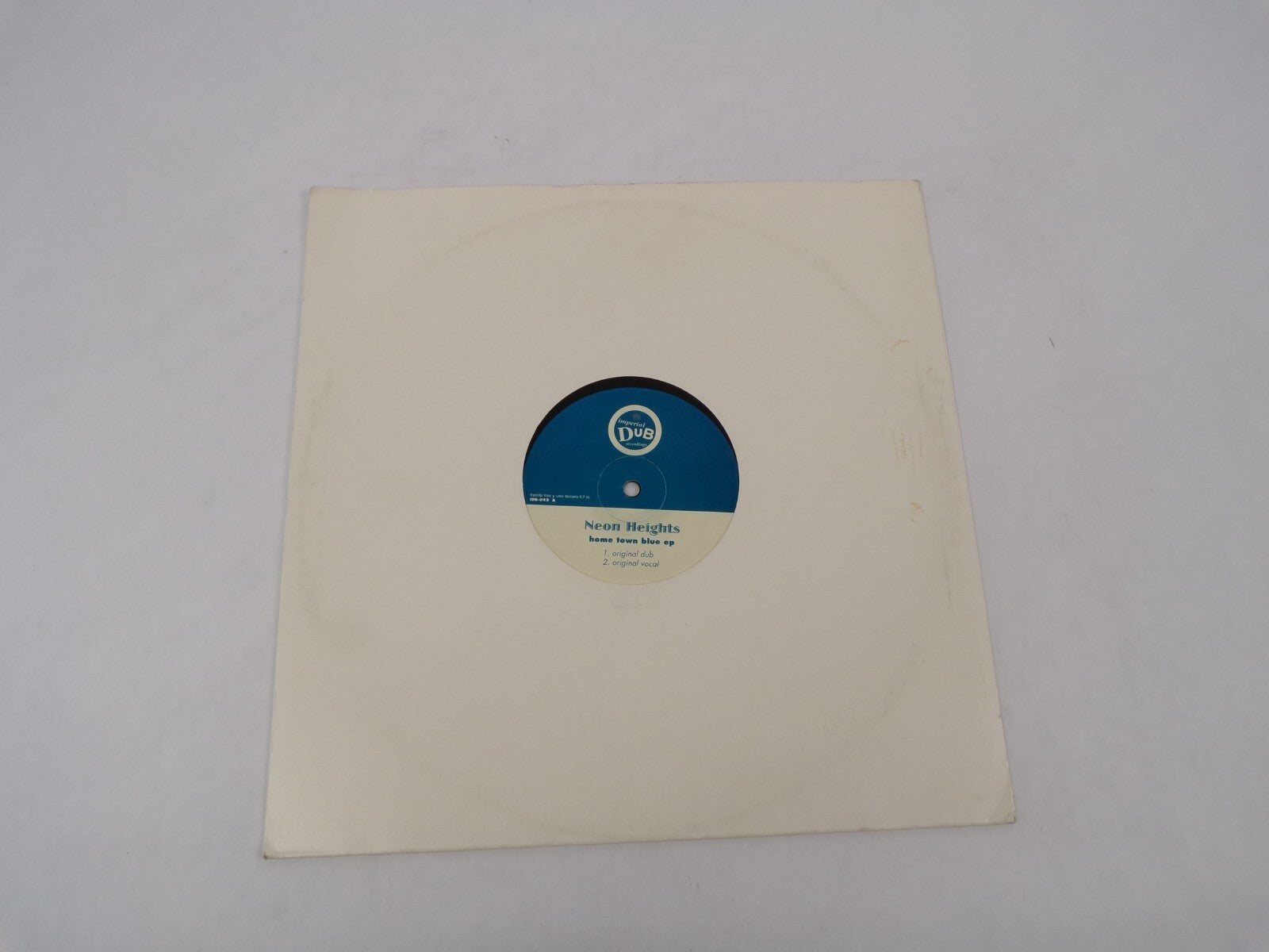 Neon Heights Home Town Blue Frankie Valley Mix Original Dub Vocal Vinyl Record