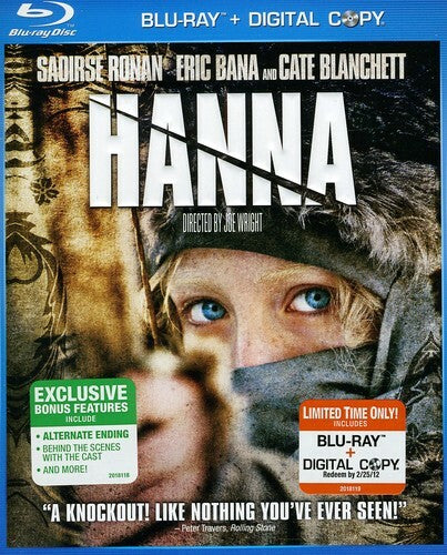 Hanna By Joe Wright (Blu-ray, 2011) Cate Blanchett - Mint Disc