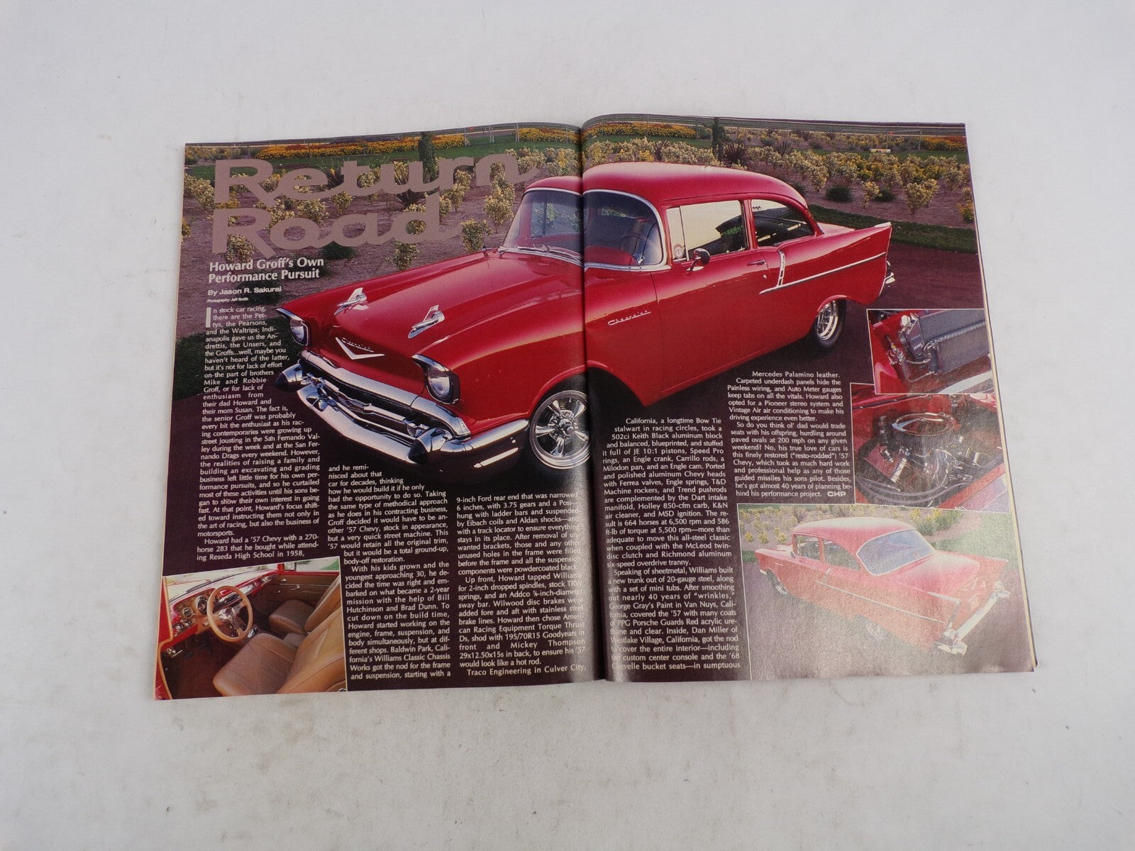 March 1998 Chevy High Performance Small-Block Power 20 Hot New Bow Tie Parts Exc