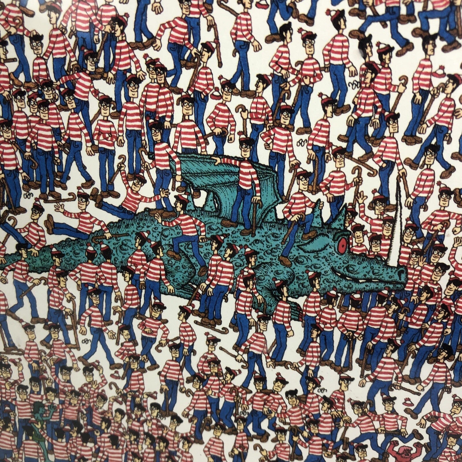 NEW Vintage 1990 Where's Waldo Land of Waldos Jigsaw Puzzle 550 Pieces 18"X24"