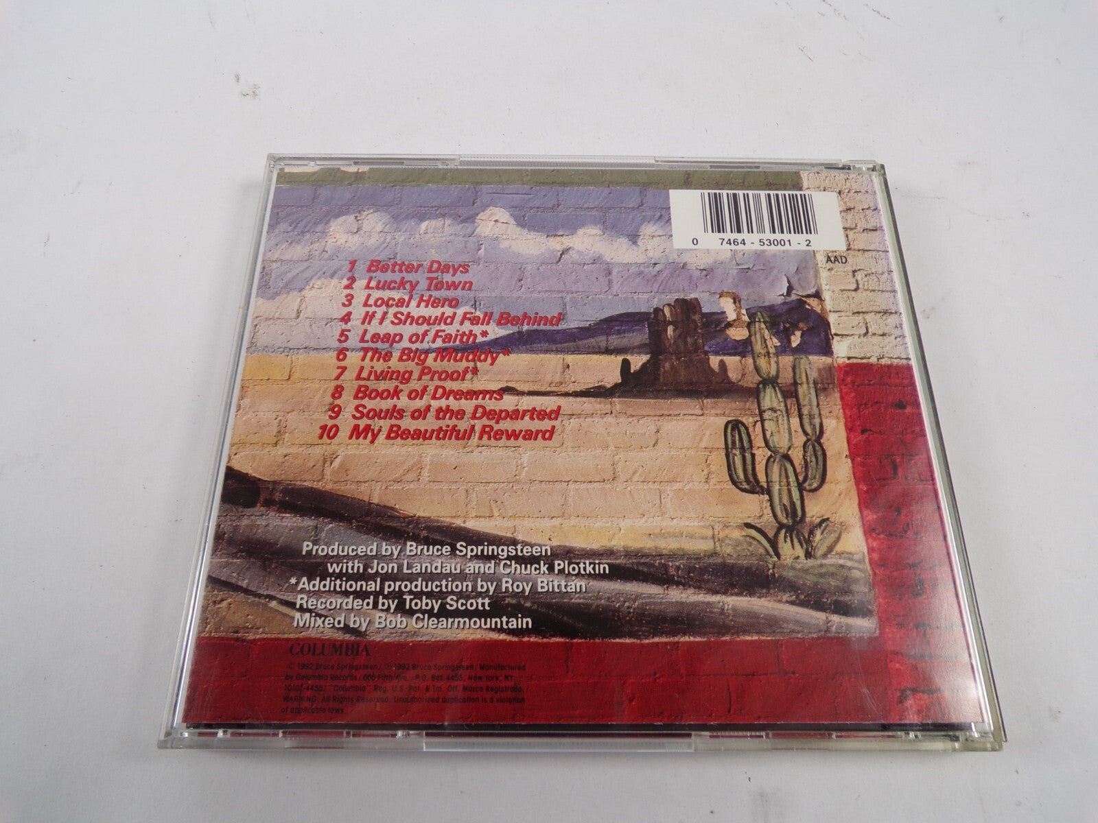 Lucky Town Bruce Springsteen BetterDays Lucky Town Living Proof Local Hero CD#51