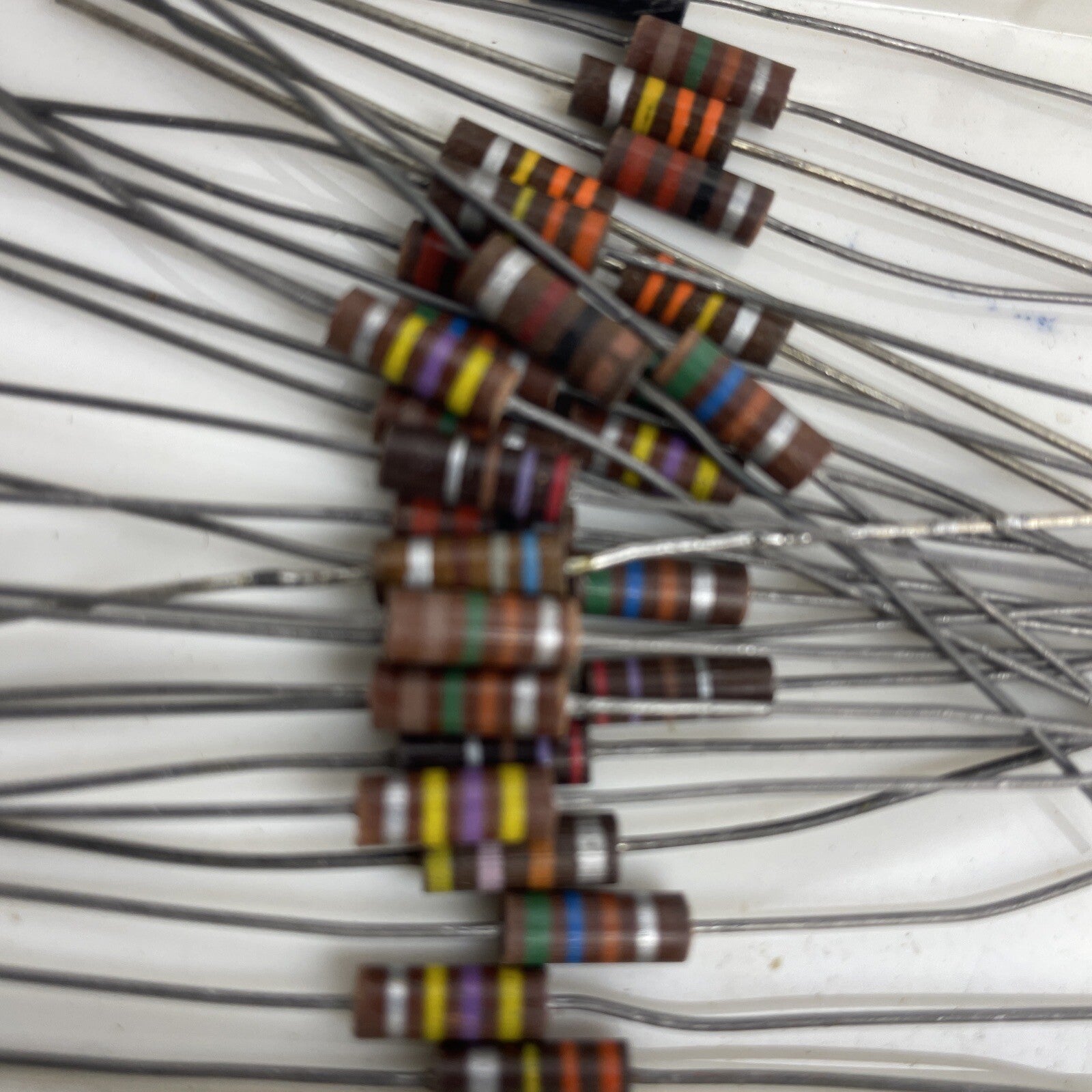 Lot of 2000 + Vintage Resistors Allen-Bradley Carbon Comp, Wirewound, Cement