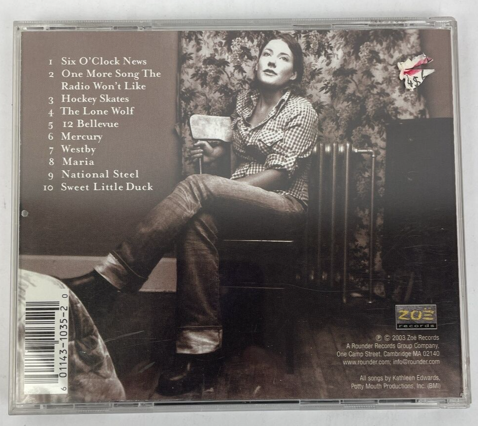 Kathleen Edwards : FAILER Digital Audio CD (2003) ZOE Records 10 Tracks - DEF