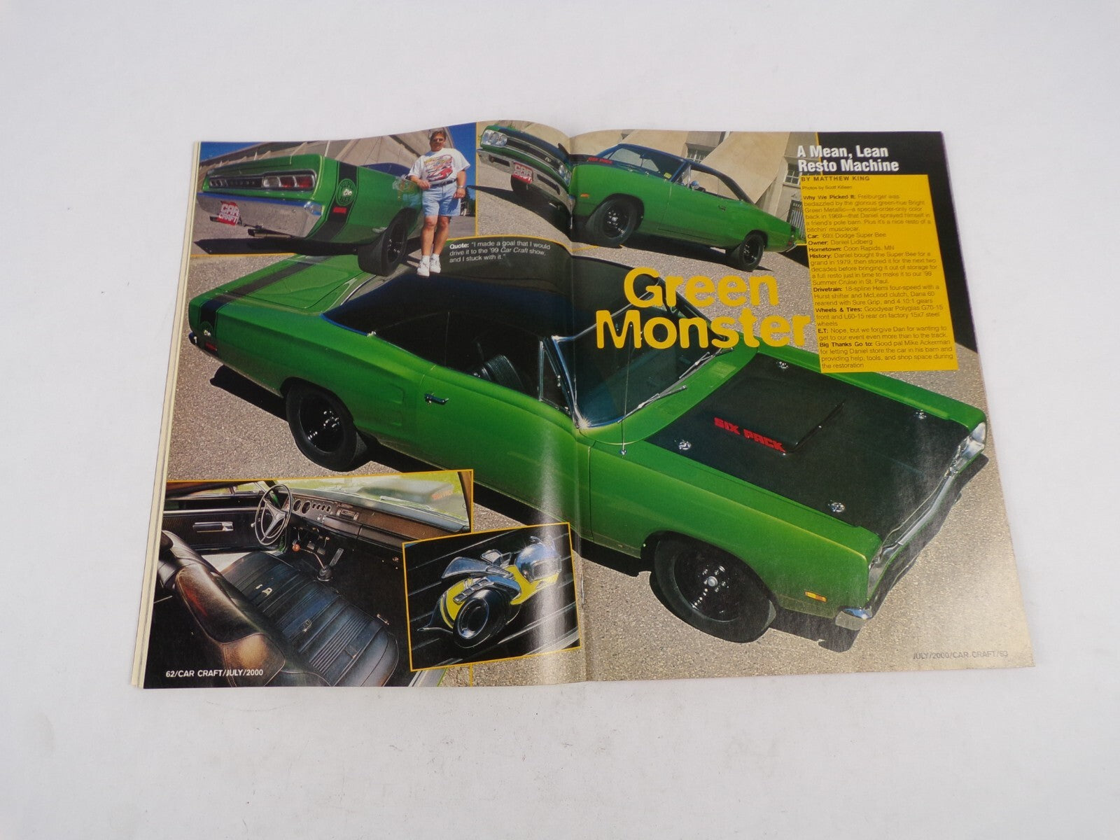 July 2000 Car Craft Big Power On Cheap Gas Axle Gear Shootout