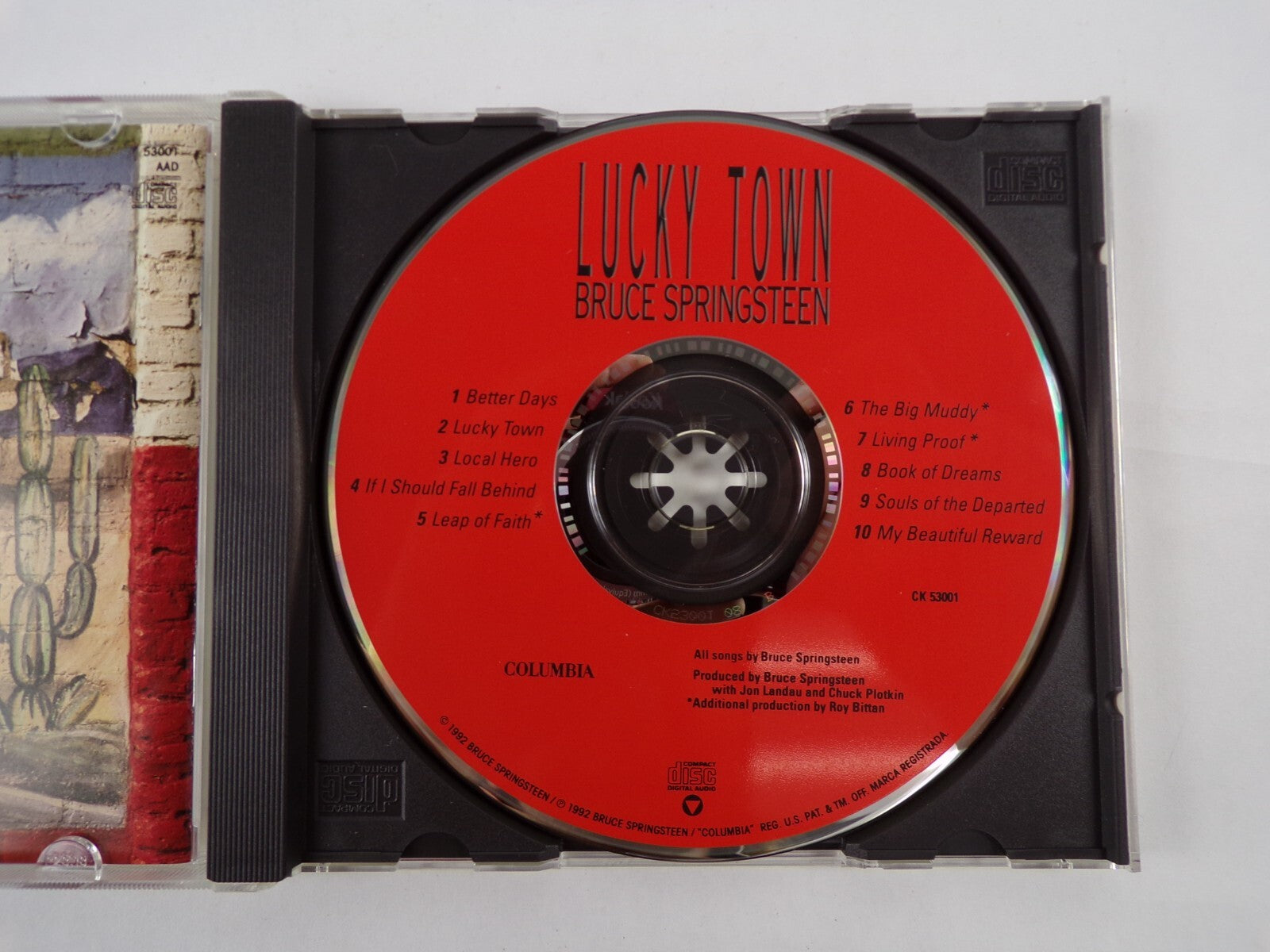 Bruce Springsteen Lucky Town CD #18