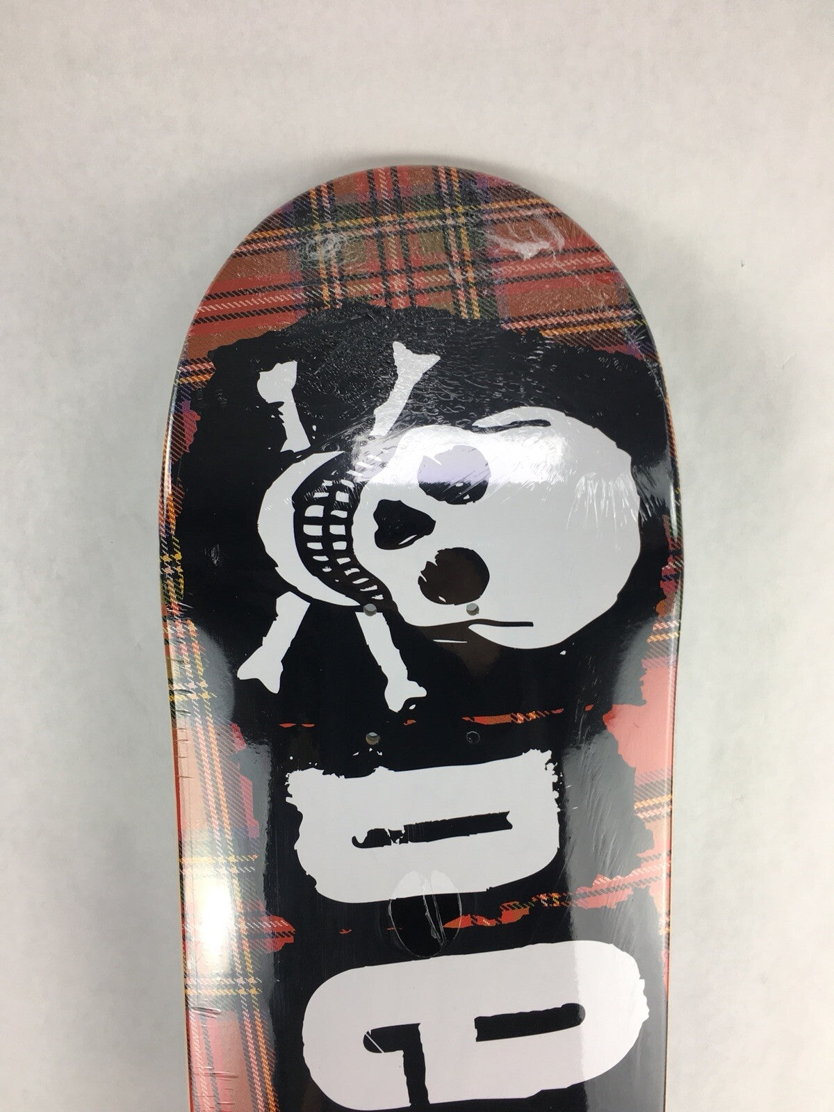 Death Tartan Punk deck - Death Skateboards 8.25 " with grip & free shipping