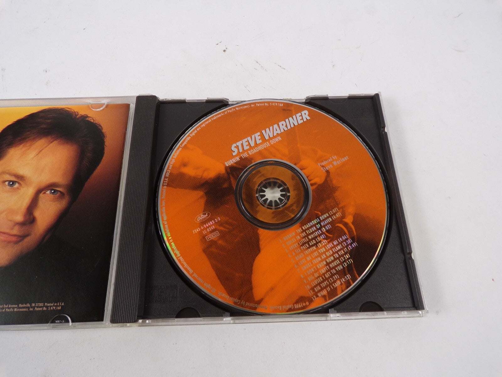 Steve Wariner Burnin'The Roadhouse Down Every Little Whisper Big Tops CD#39