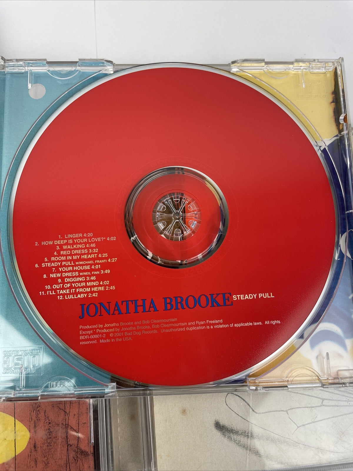 Lot of 5 x Jonatha Brooke - Folk Rock Audio CD Plumb Wings Live Steady Pull + BC