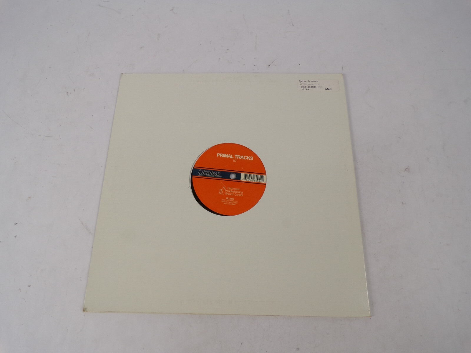 Blu026 Primal Tracks Downward TroubleShooting Ground Control Vinyl Record