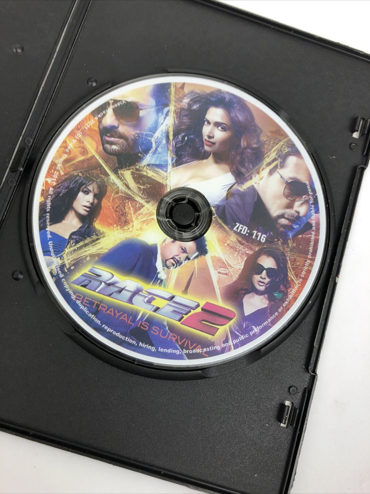 5 x BOLLYWOOD DVD Lot RA ONE, Race 2, Munna Bhai, EK THA TIGER, JAB TAK HAI JAAN